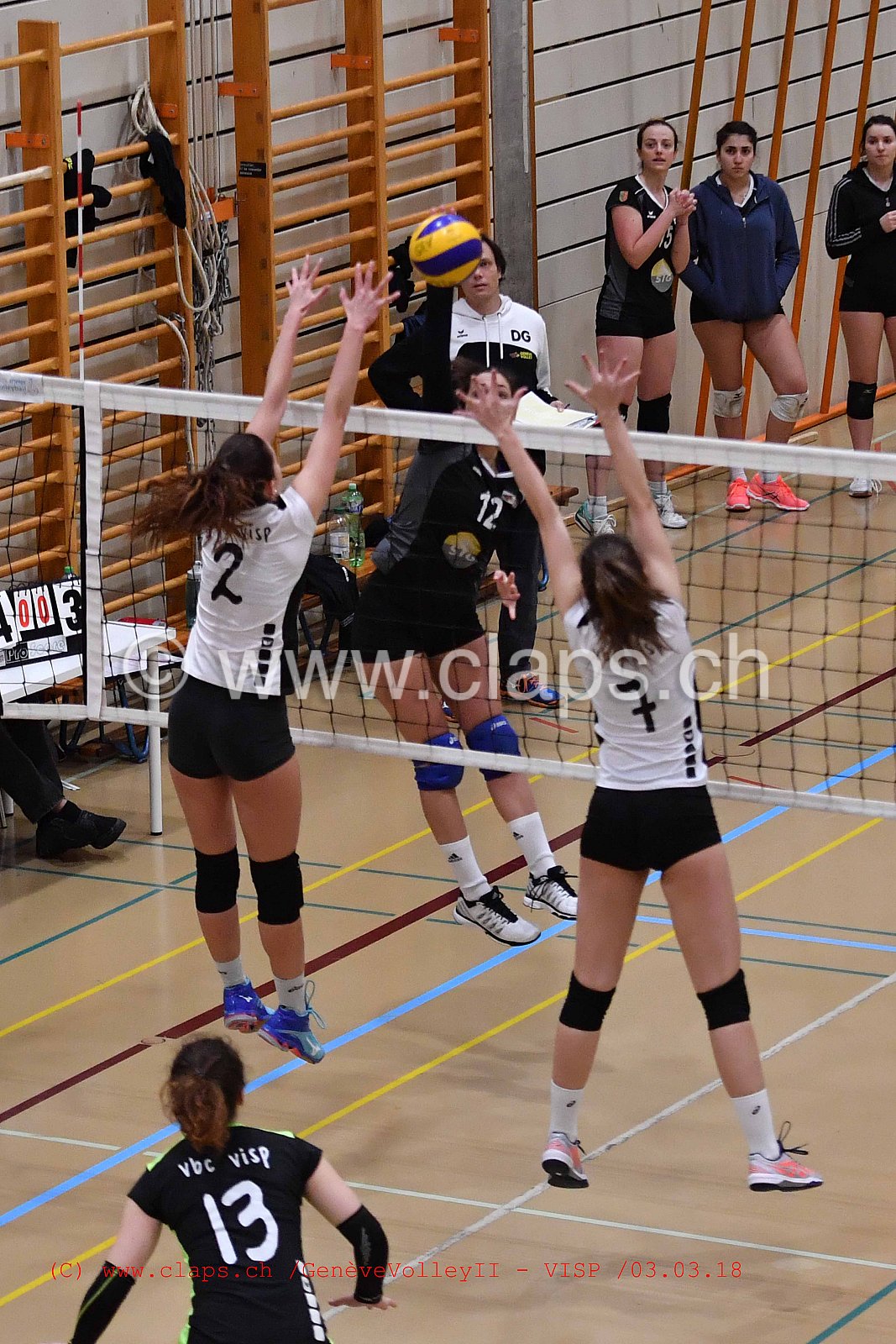 GenèveVolley 2 -Visp