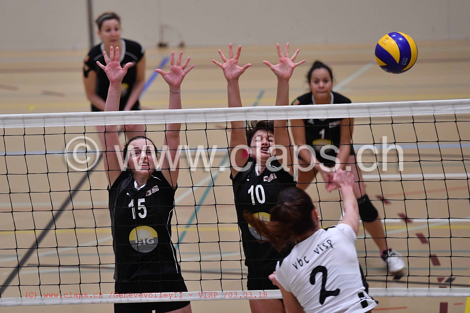GenèveVolley 2 -Visp
