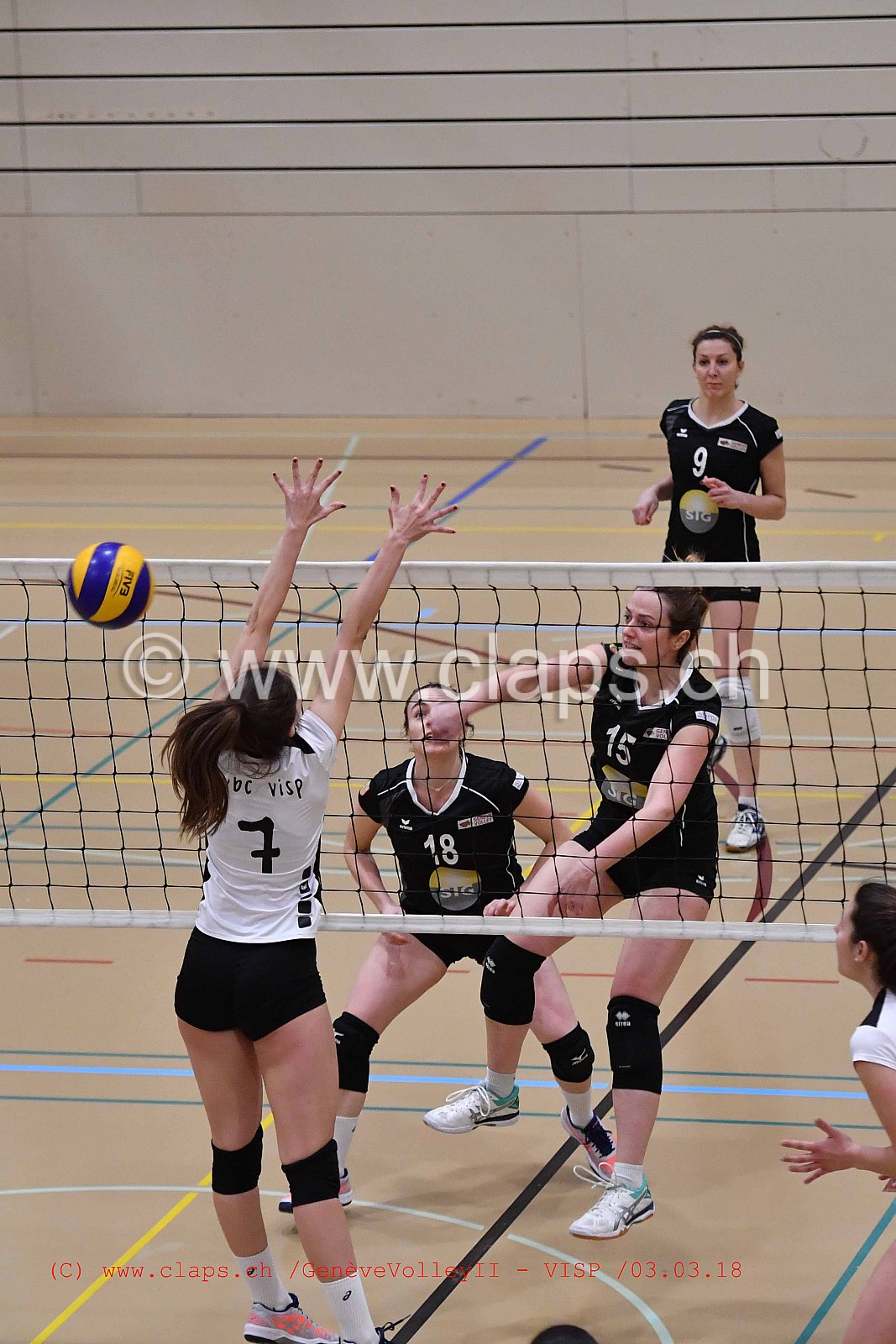 GenèveVolley 2 -Visp