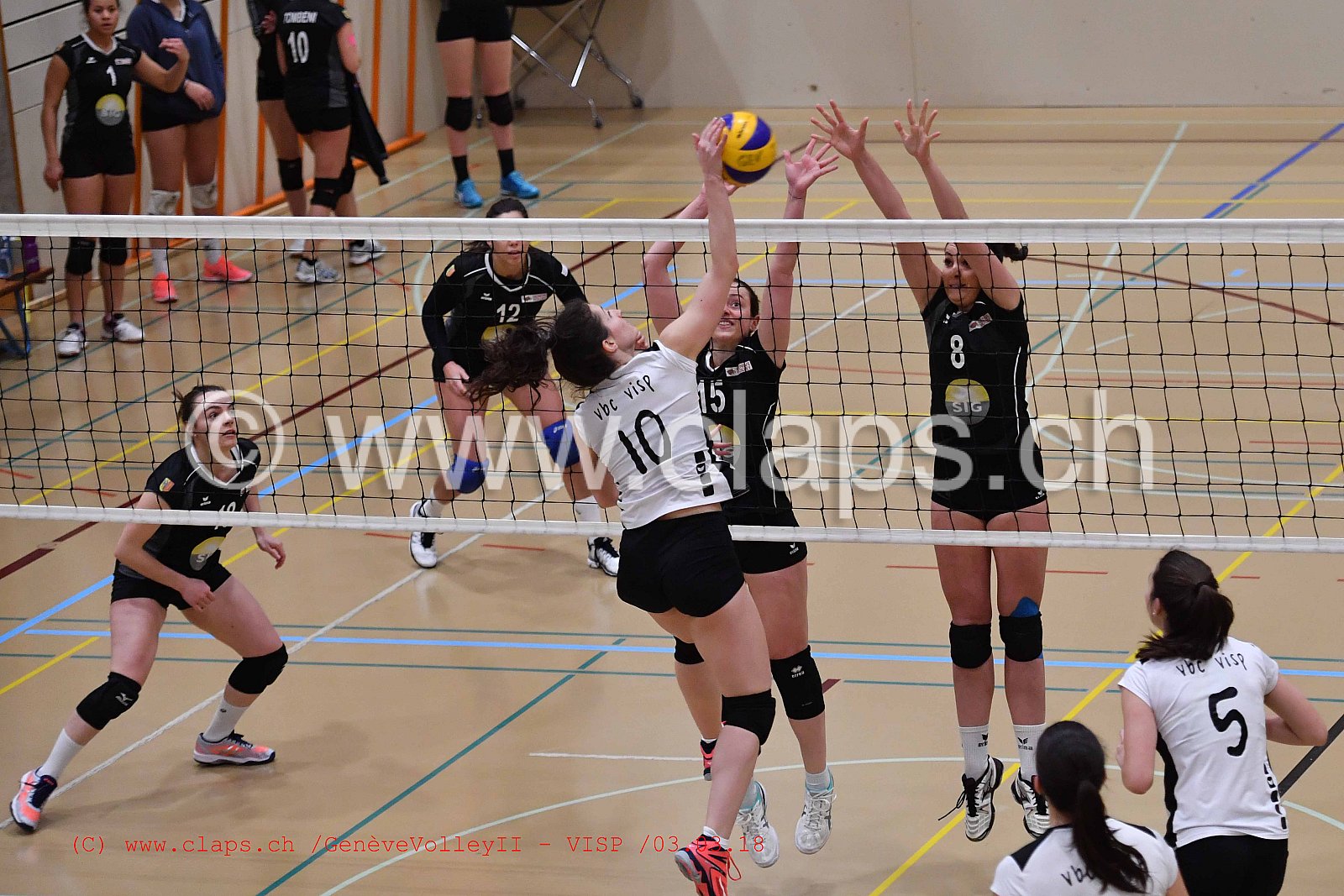 GenèveVolley 2 -Visp