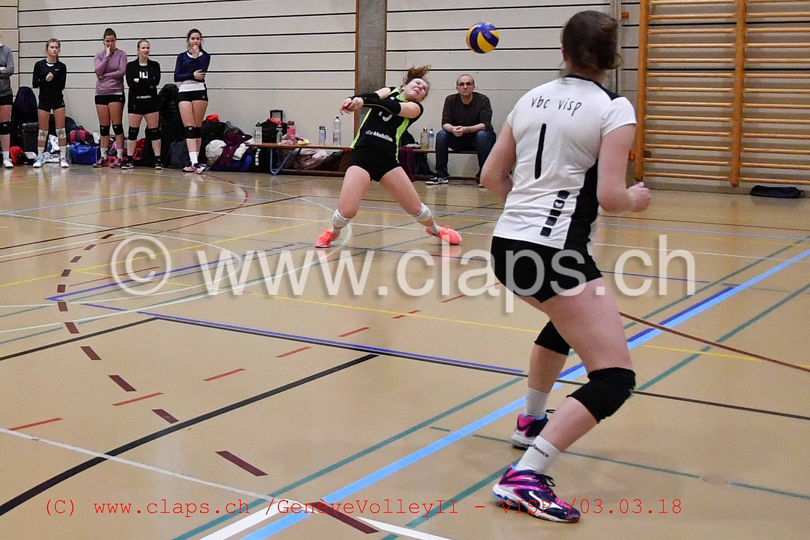 GenèveVolley 2 -Visp