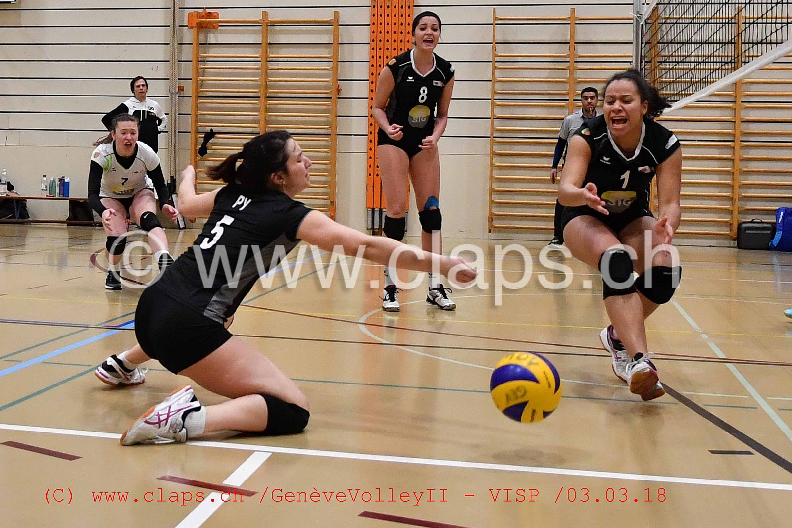 GenèveVolley 2 -Visp