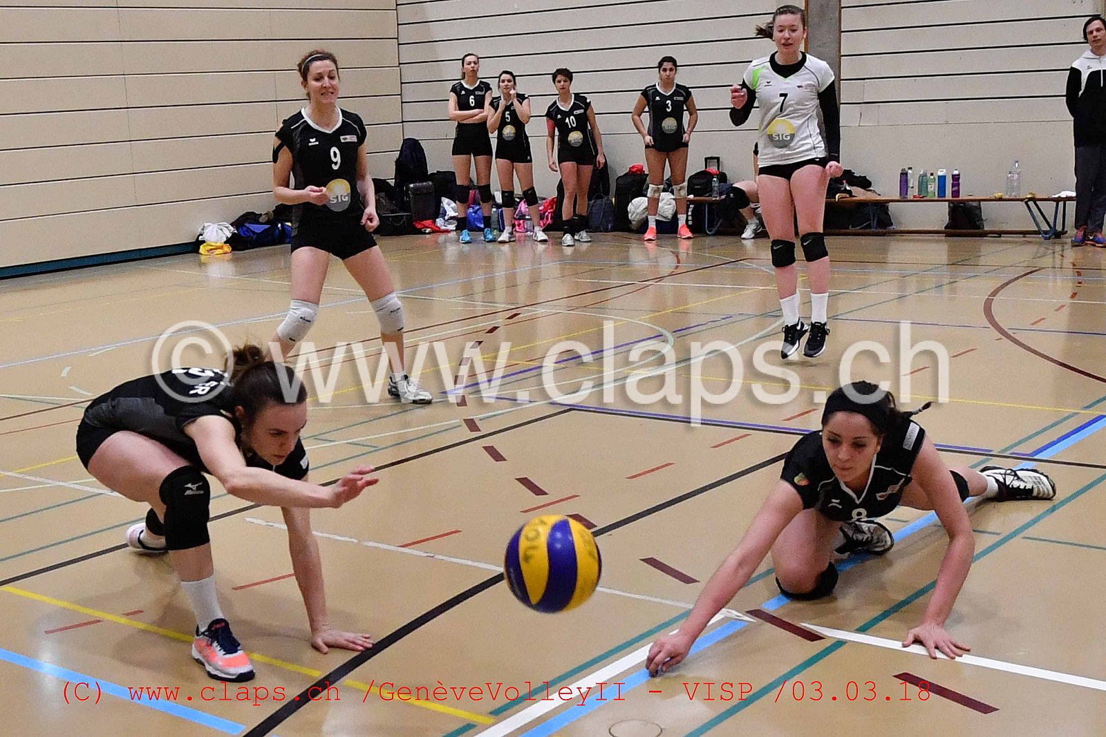 GenèveVolley 2 -Visp
