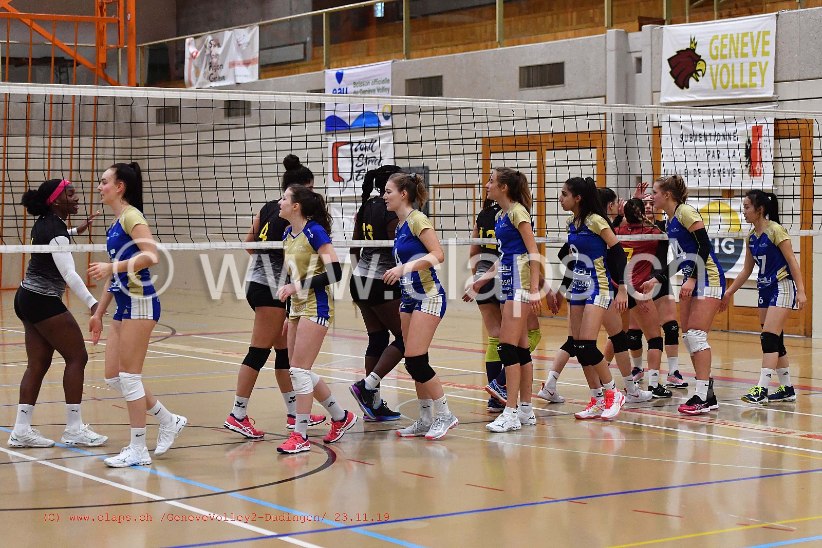 Genevevolley2 - Dudingen