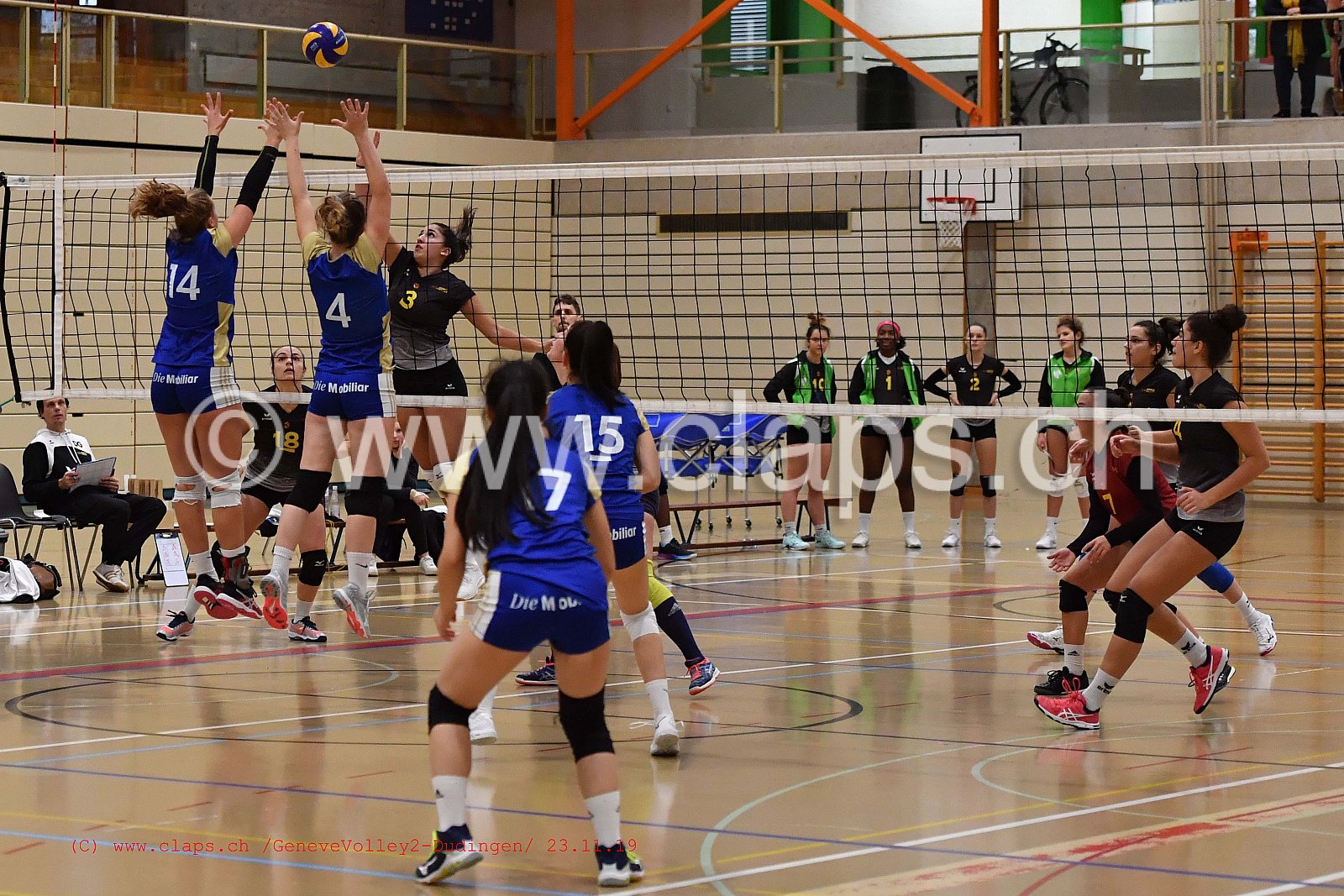 Genevevolley2 - Dudingen