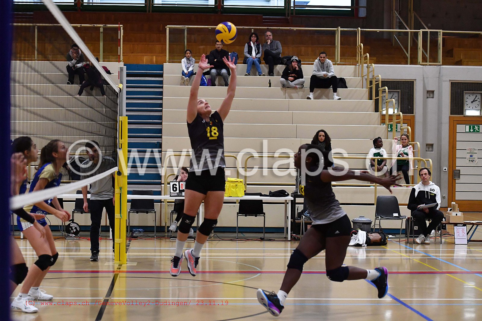 Genevevolley2 - Dudingen