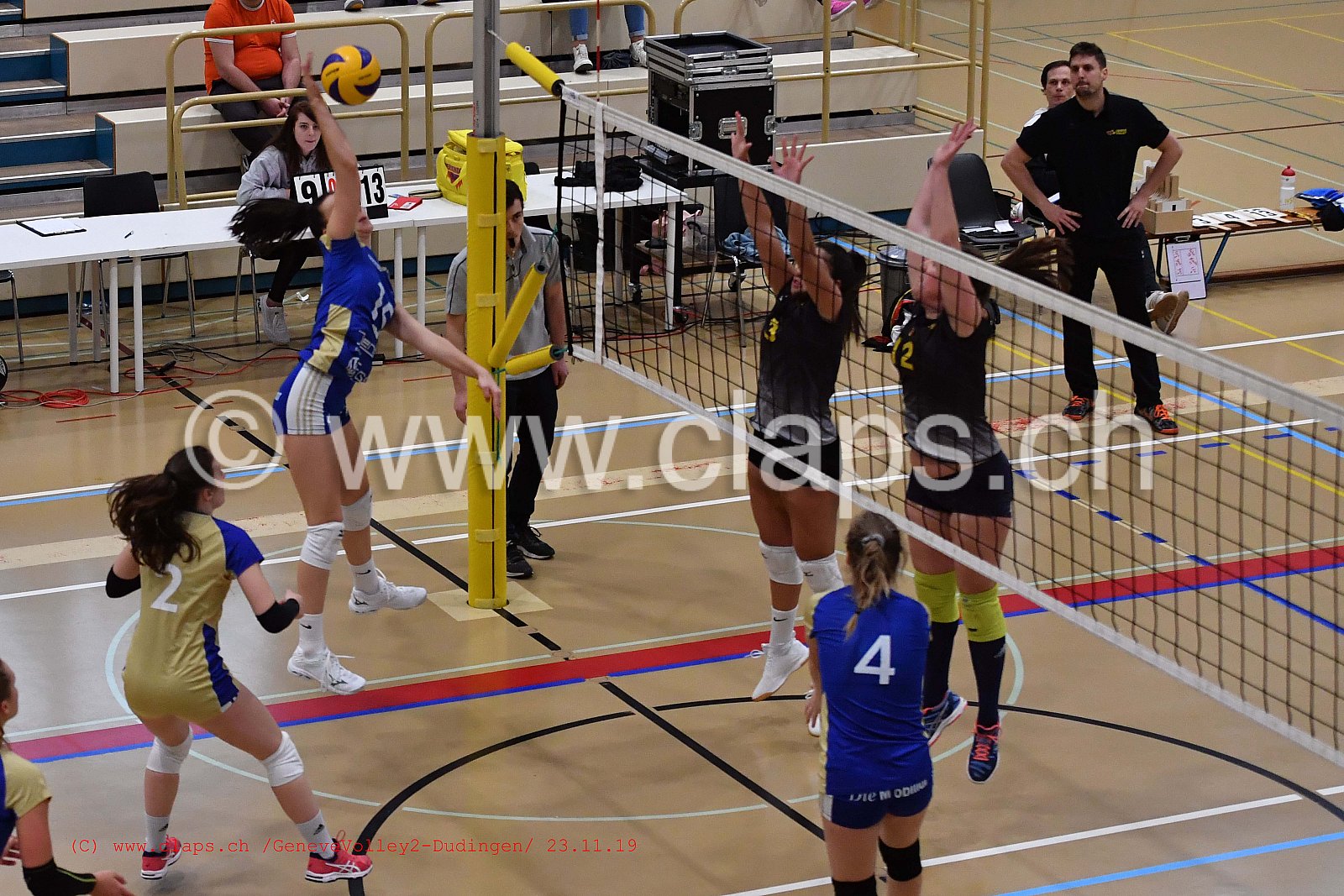 Genevevolley2 - Dudingen