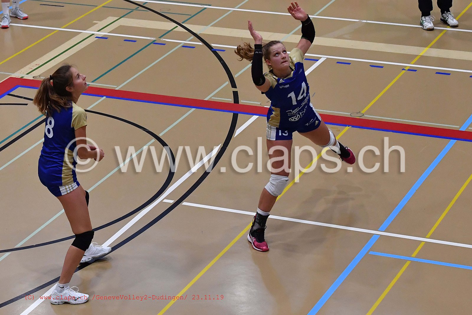 Genevevolley2 - Dudingen