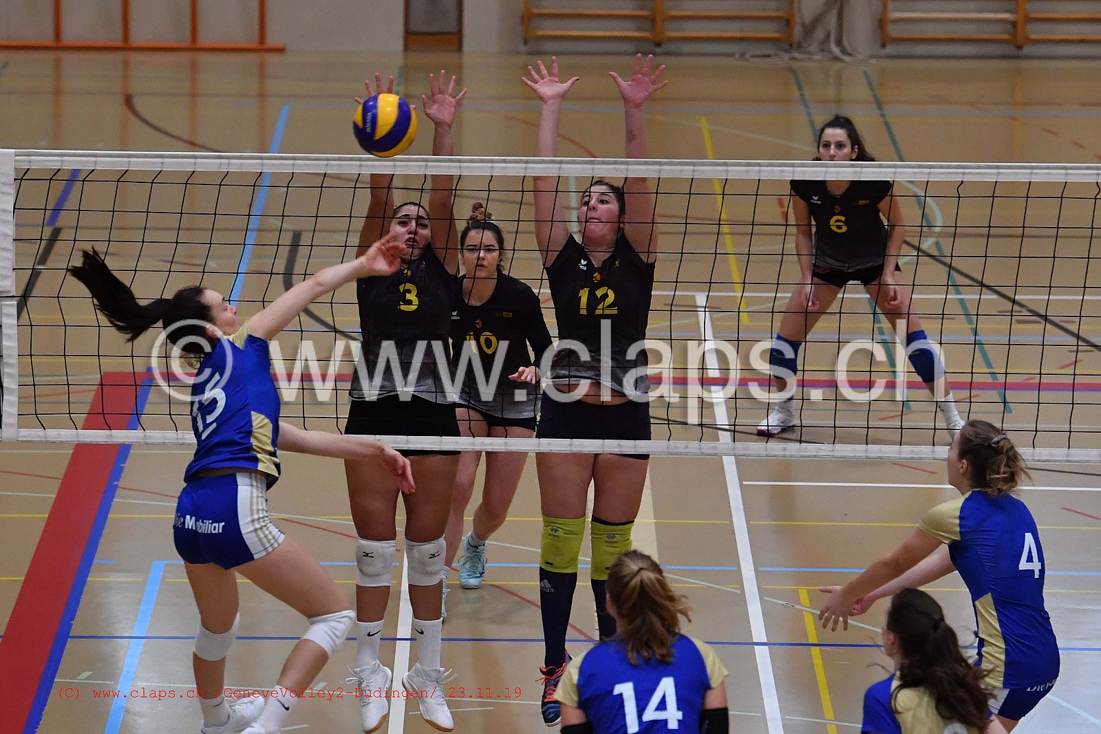 Genevevolley2 - Dudingen
