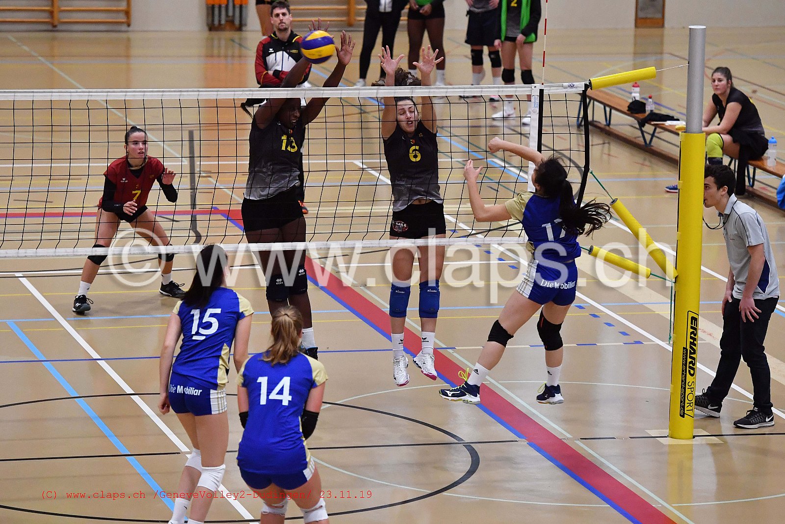 Genevevolley2 - Dudingen