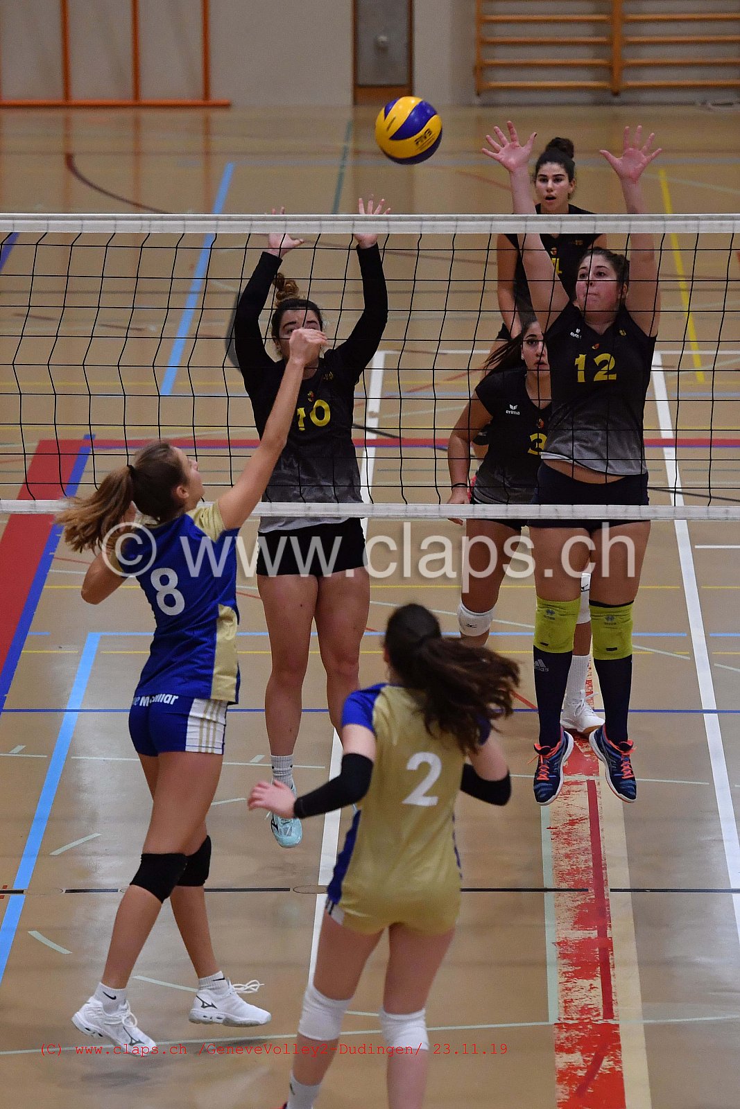 Genevevolley2 - Dudingen