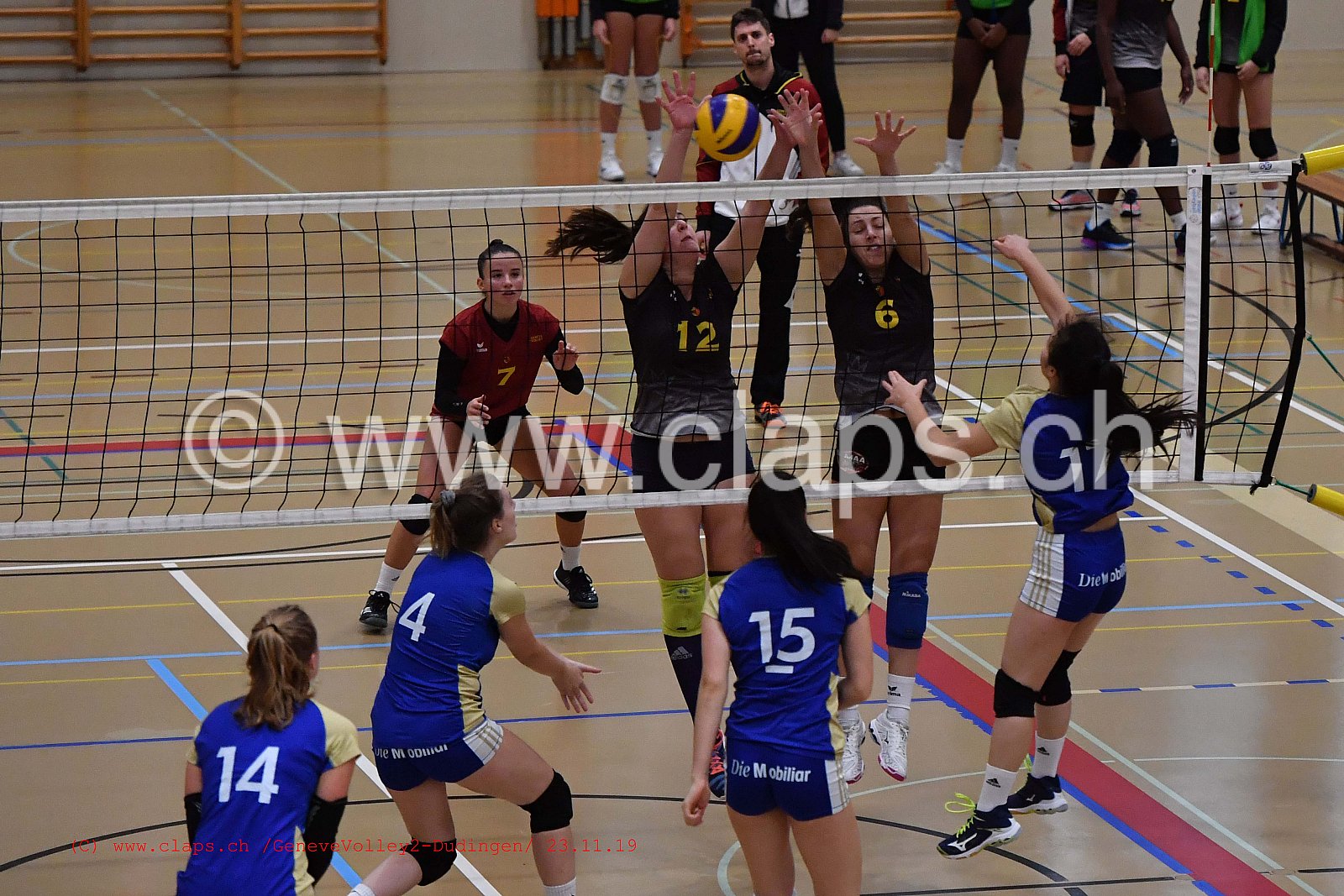 Genevevolley2 - Dudingen