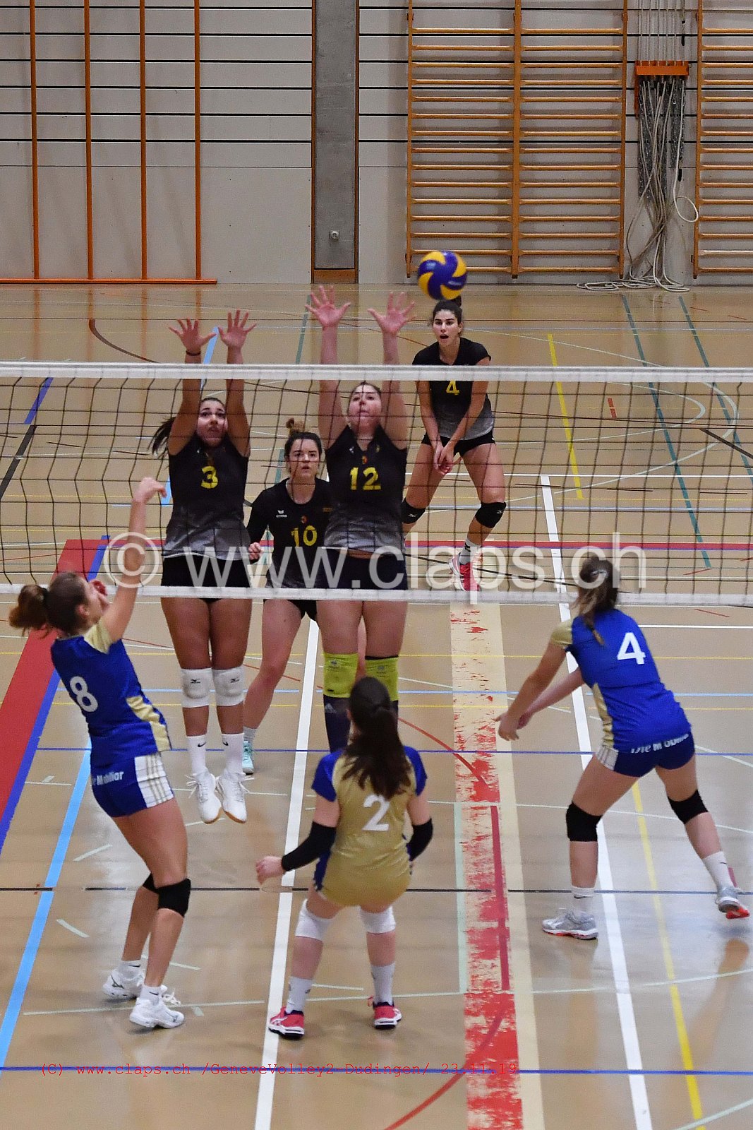 Genevevolley2 - Dudingen