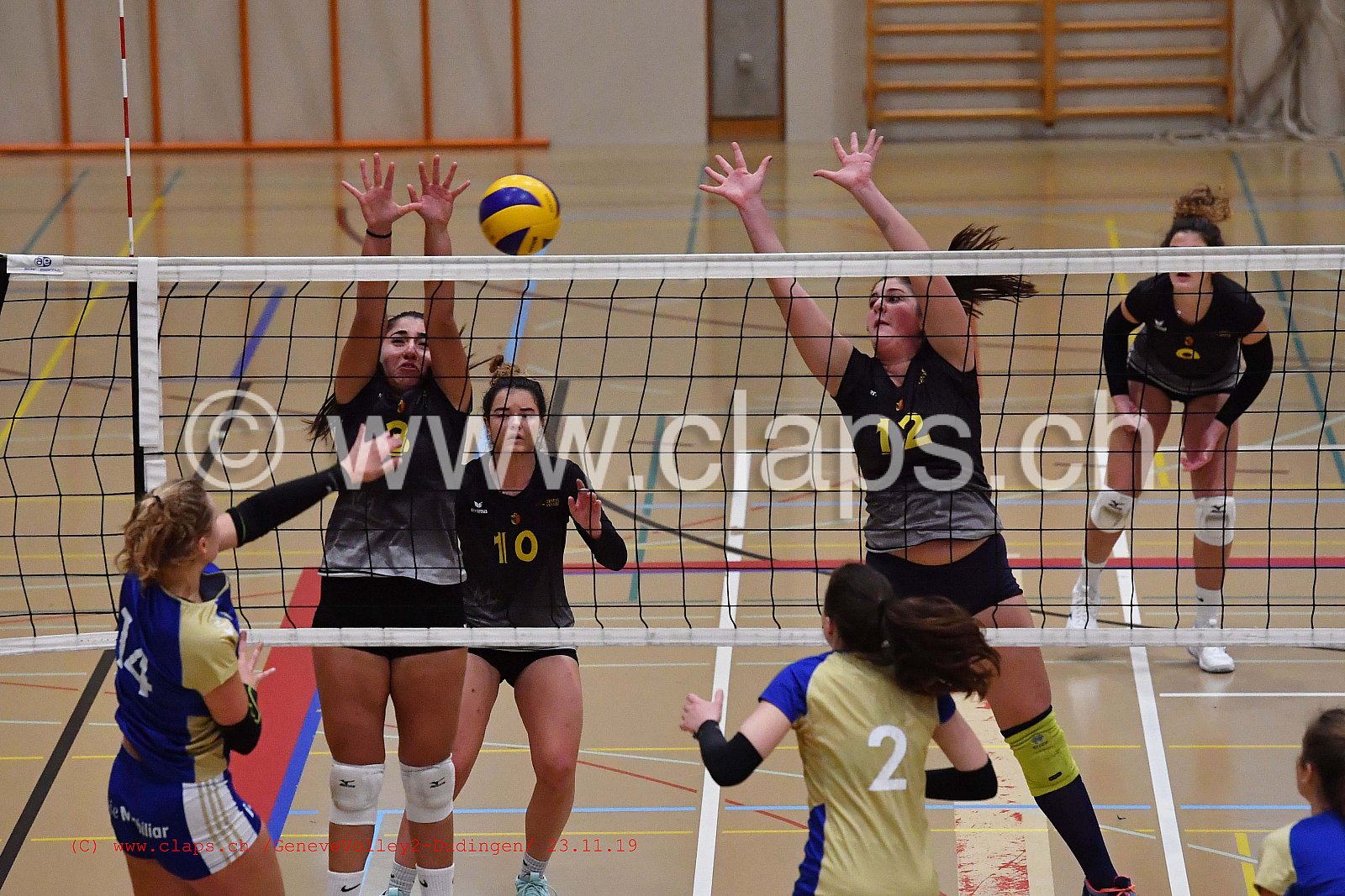 Genevevolley2 - Dudingen