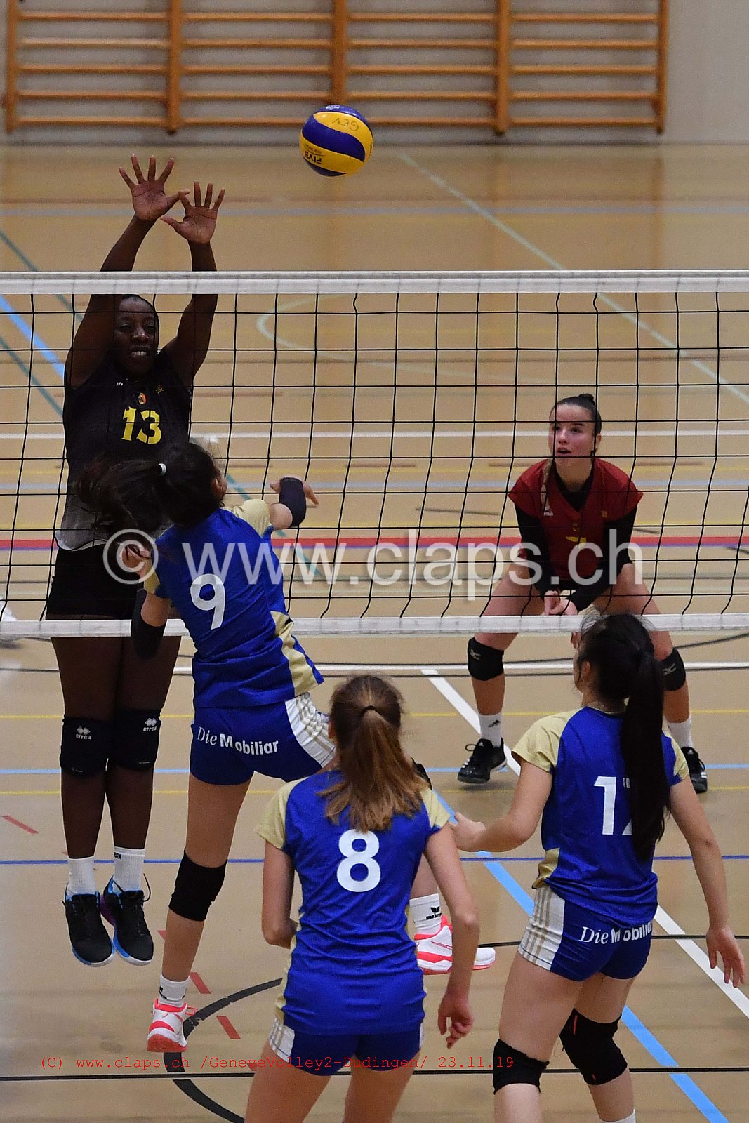 Genevevolley2 - Dudingen