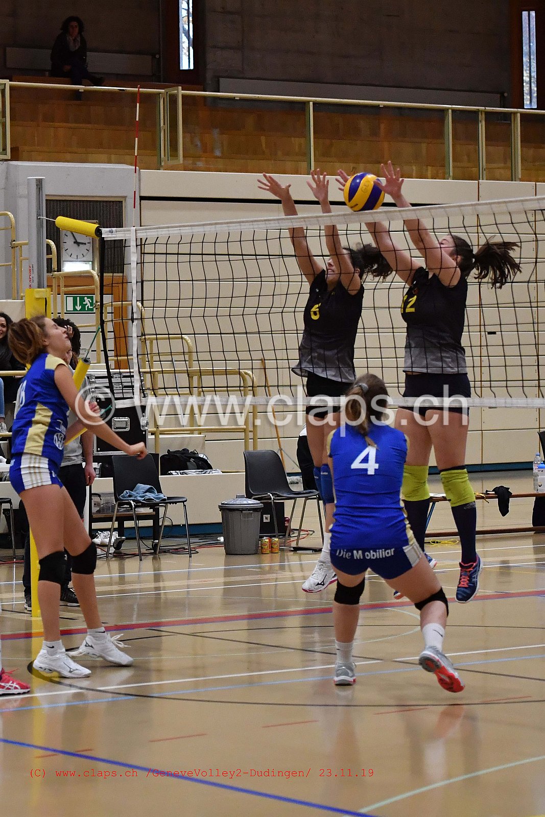 Genevevolley2 - Dudingen