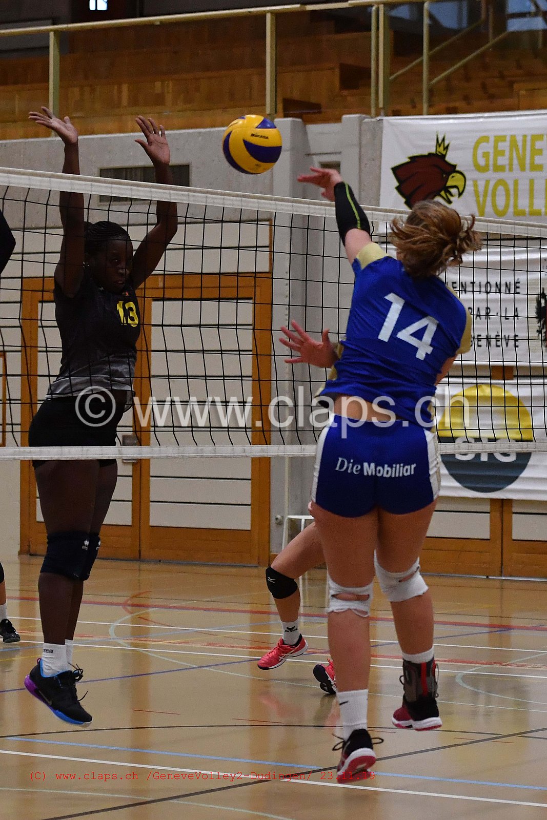 Genevevolley2 - Dudingen