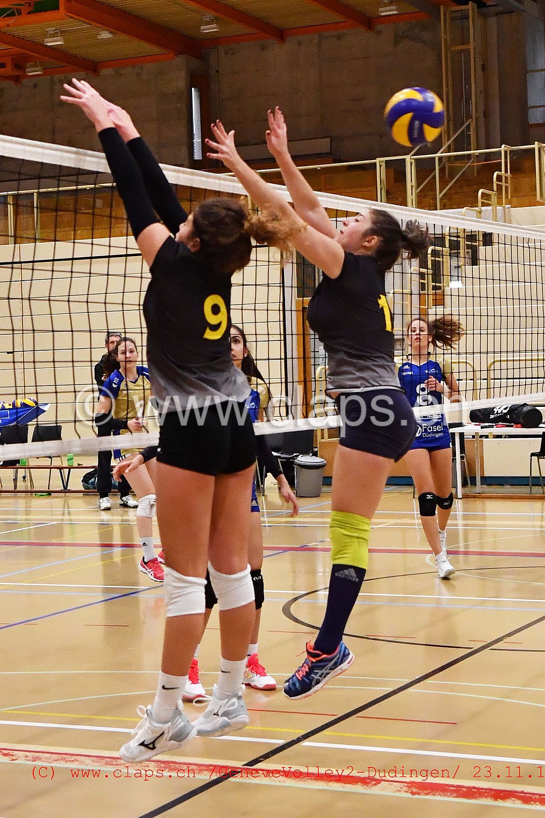Genevevolley2 - Dudingen