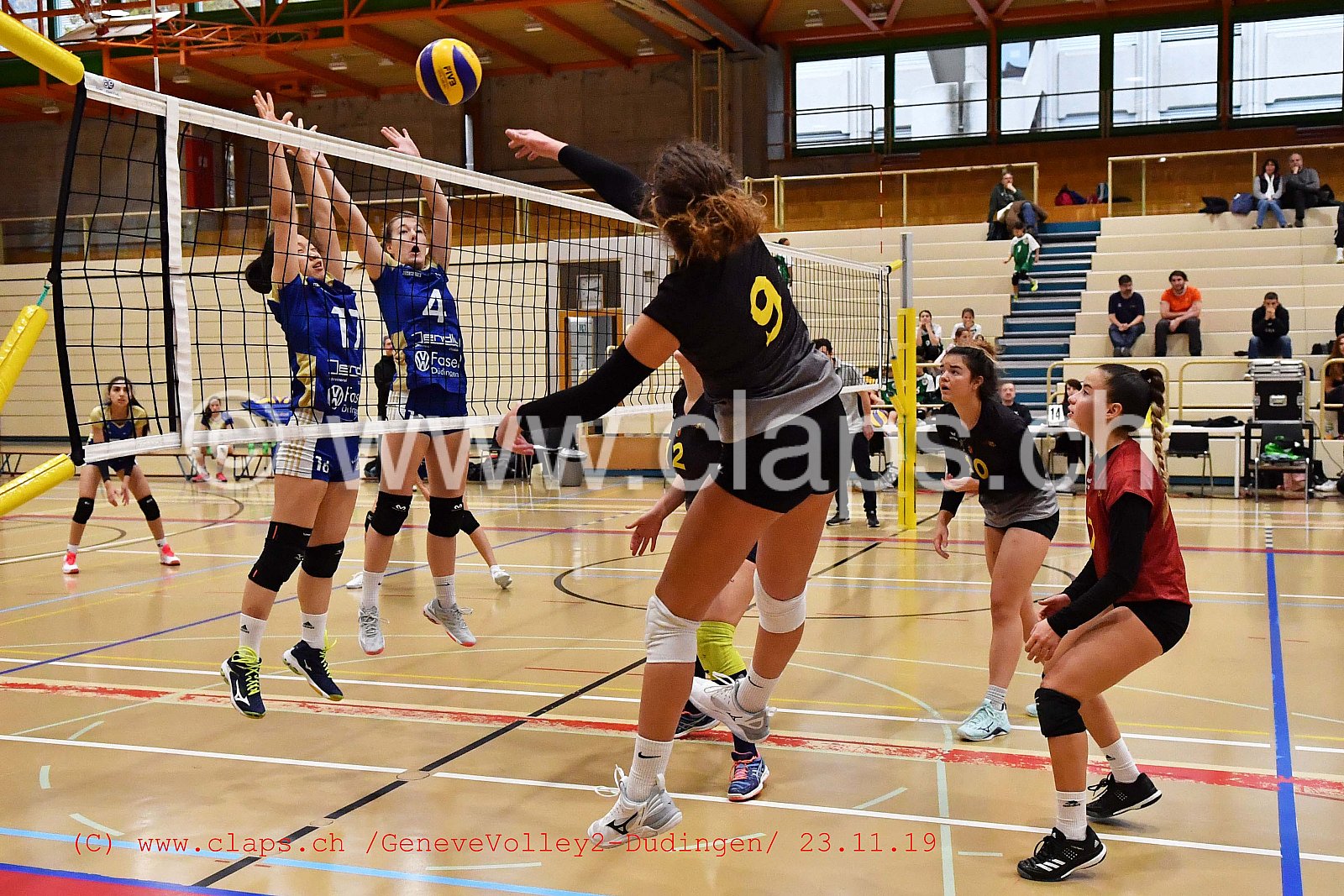 Genevevolley2 - Dudingen