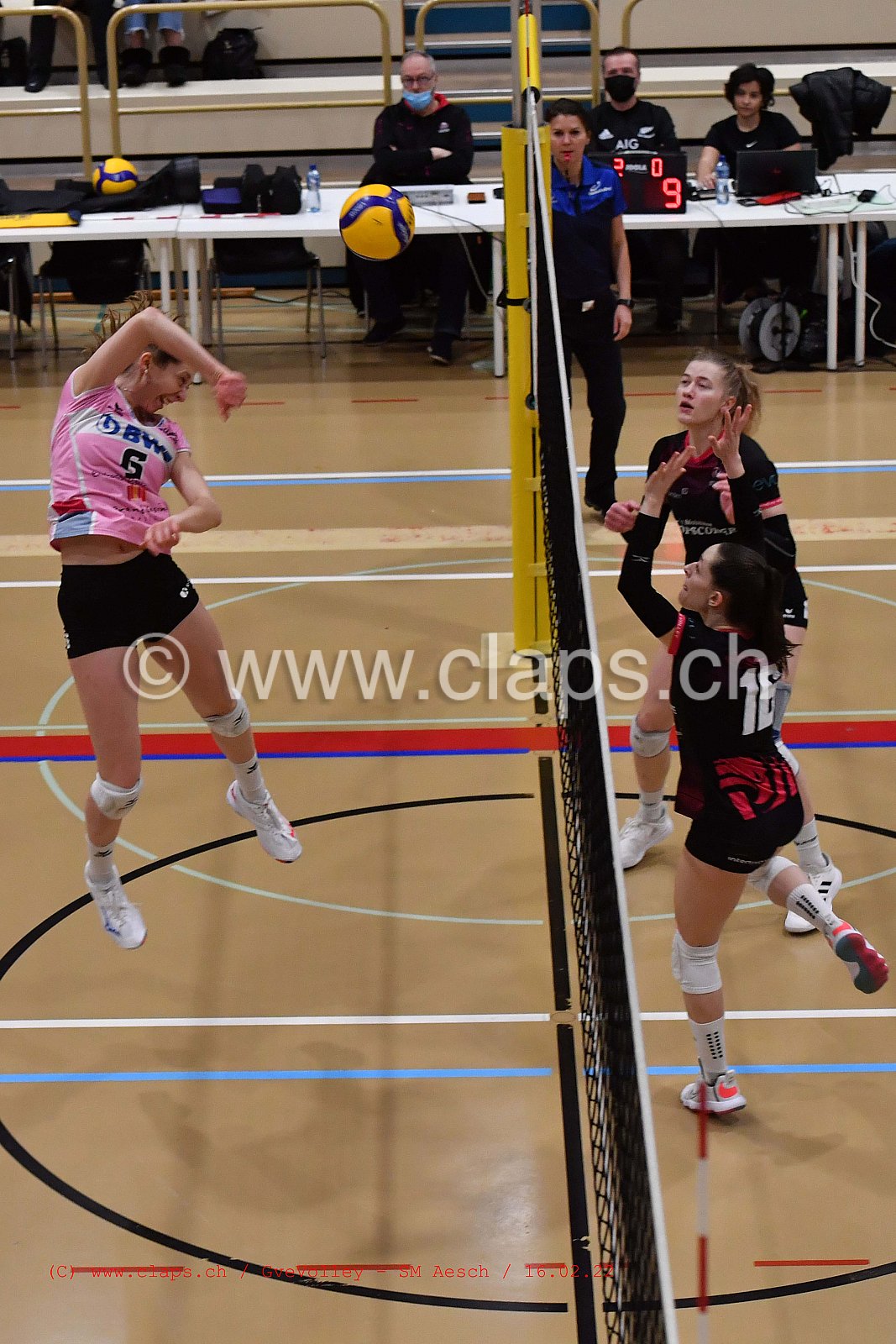 GveVolley - Sm Aesch février 2022
