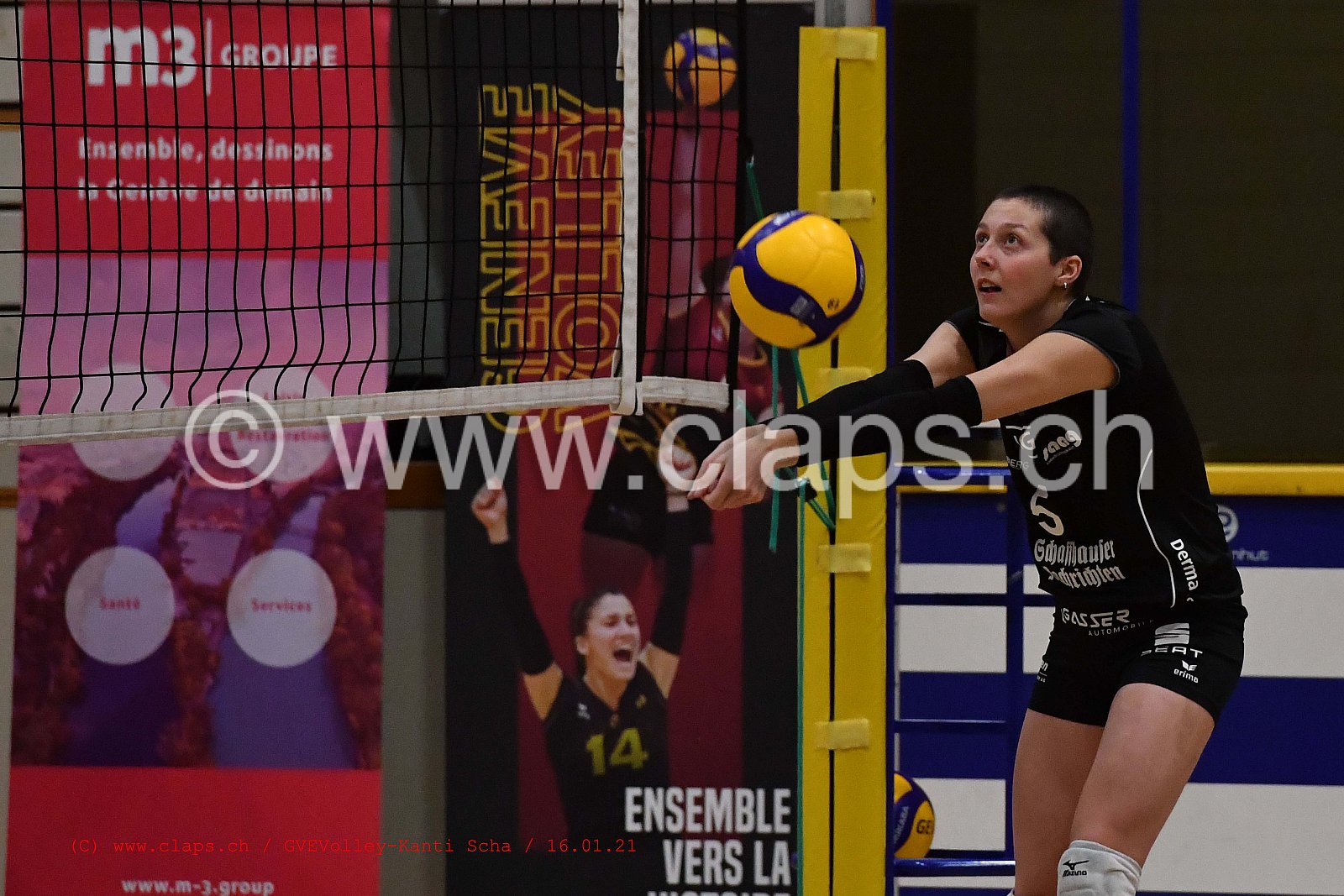 Genève Volley - Kanti Schaffhausen 16.01.21 - Genève Volley Kanti Schaffouse