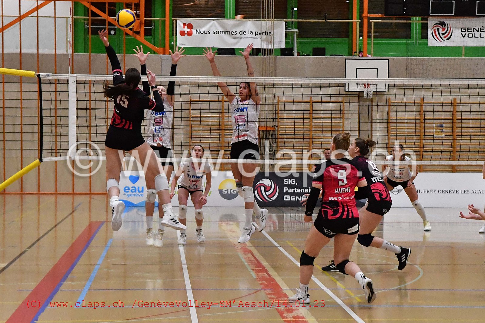 20230114 Genève Volley -SM Aesch