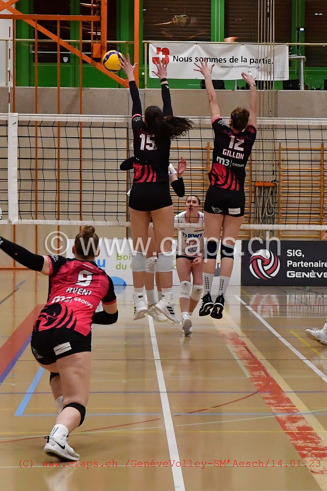 20230114 Genève Volley -SM Aesch