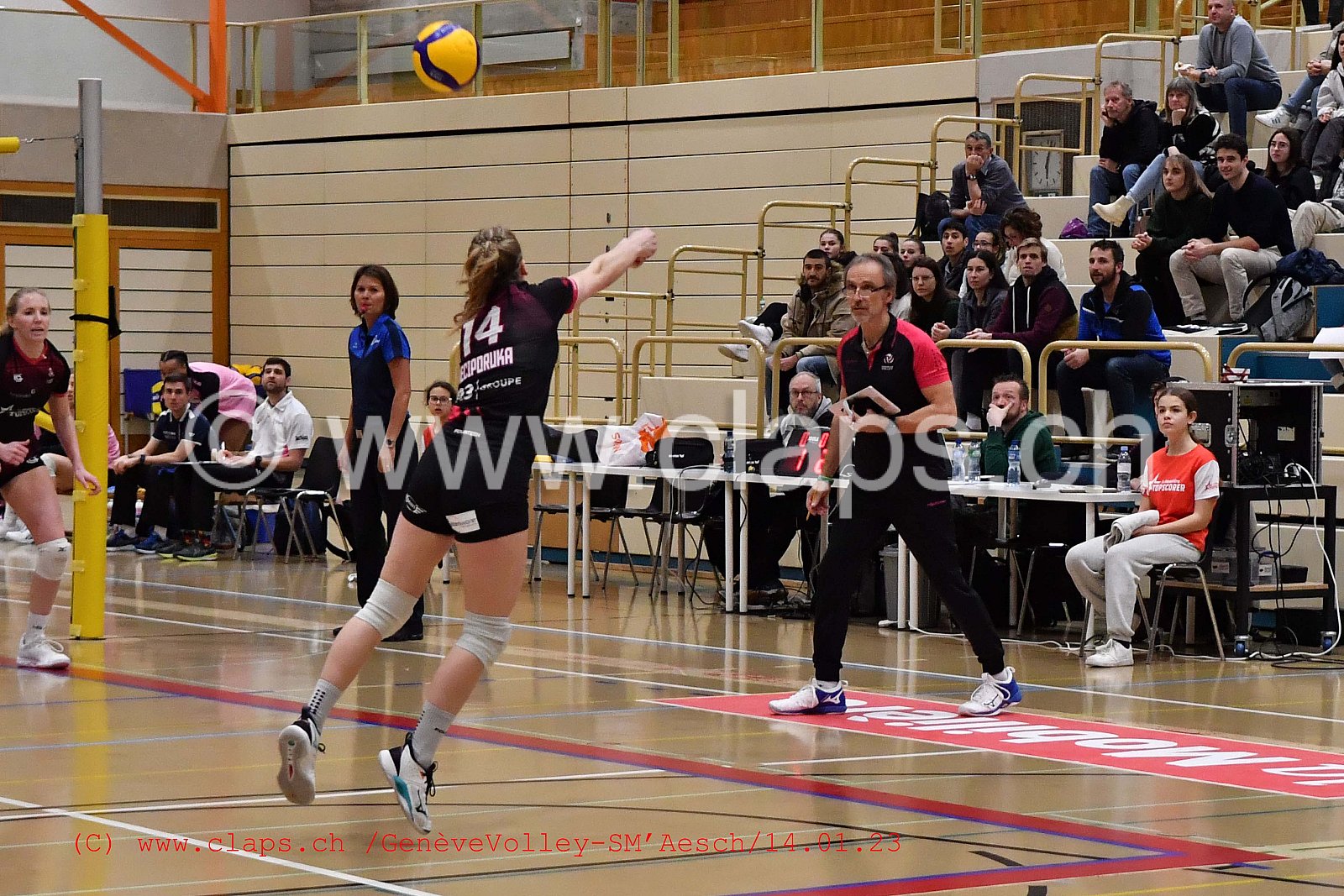 20230114 Genève Volley -SM Aesch