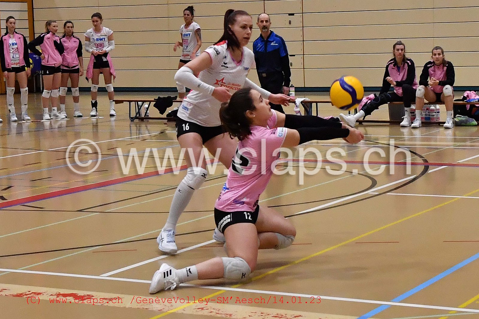 20230114 Genève Volley -SM Aesch