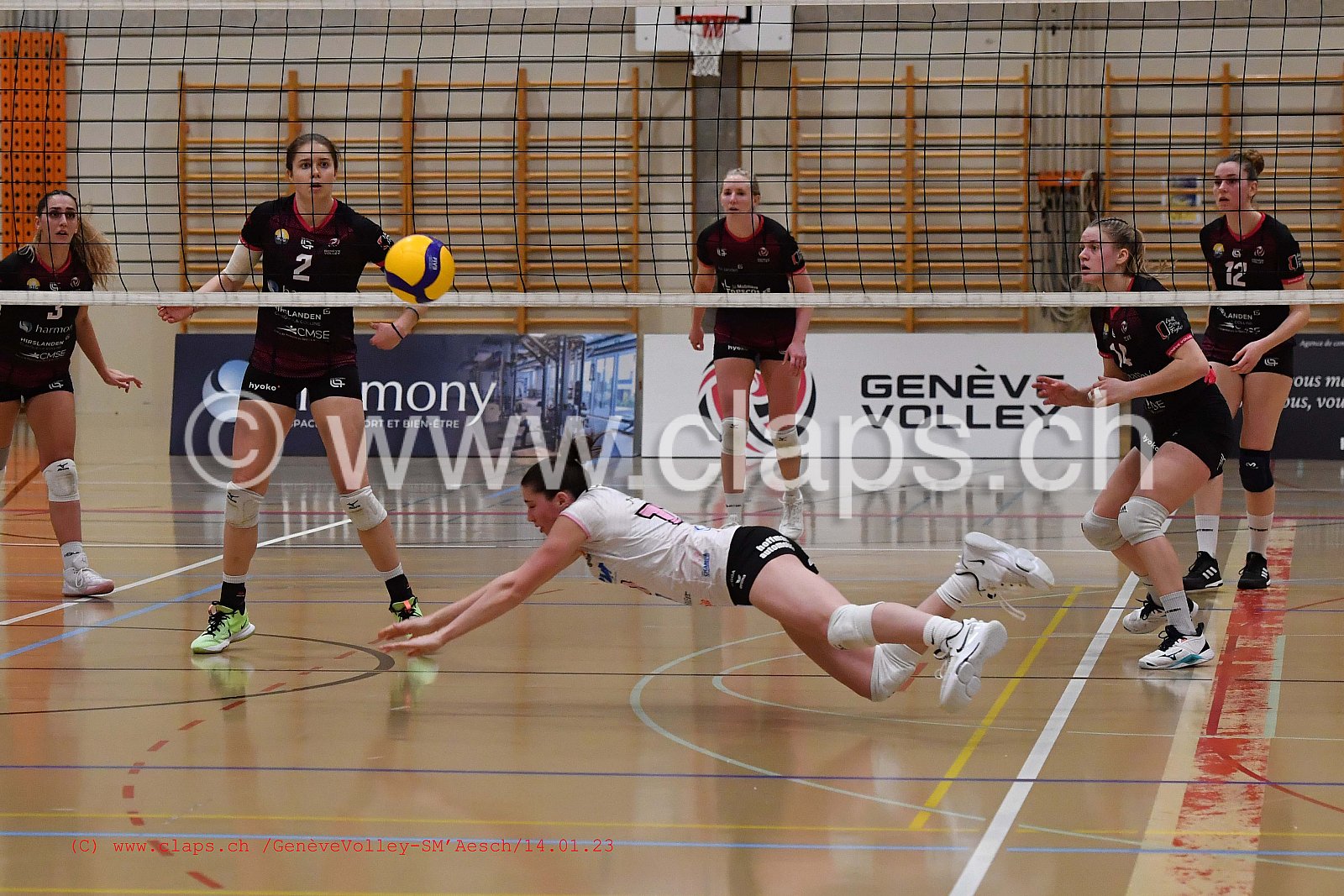 20230114 Genève Volley -SM Aesch