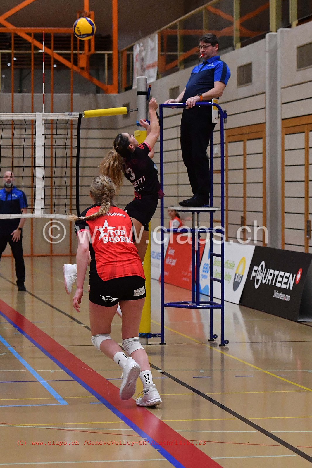 20230114 Genève Volley -SM Aesch