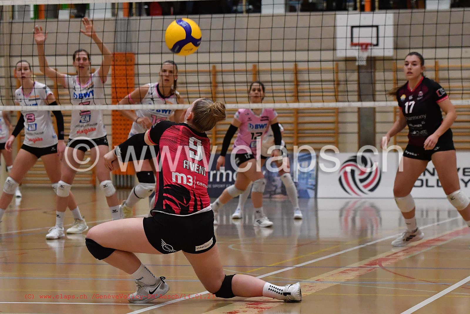 20230114 Genève Volley -SM Aesch