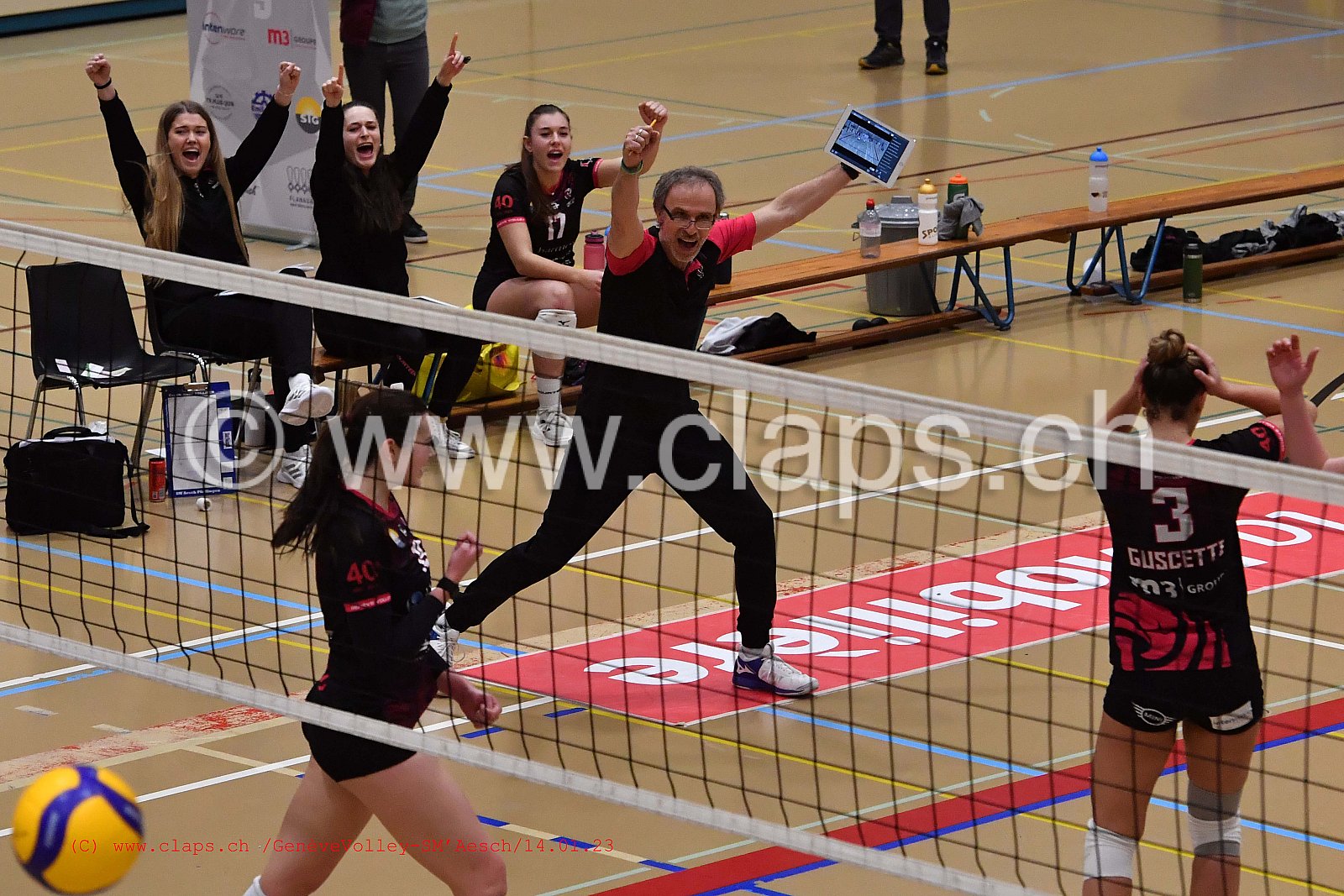 20230114 Genève Volley -SM Aesch