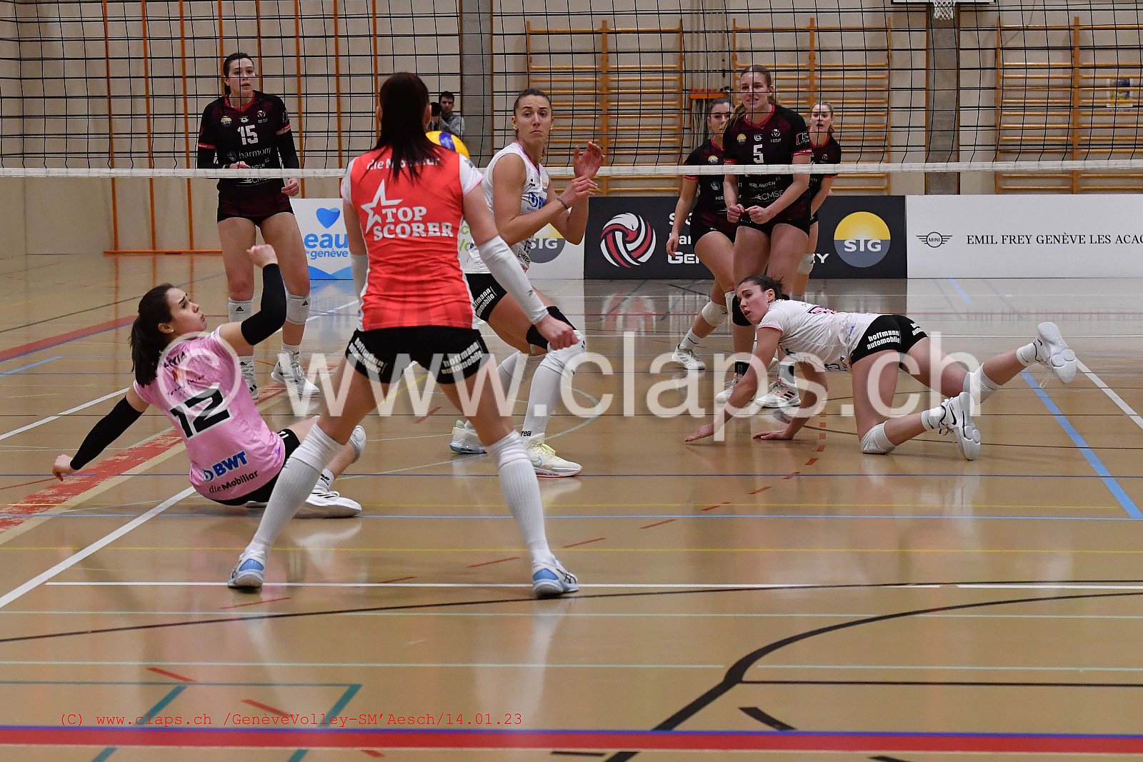 20230114 Genève Volley -SM Aesch