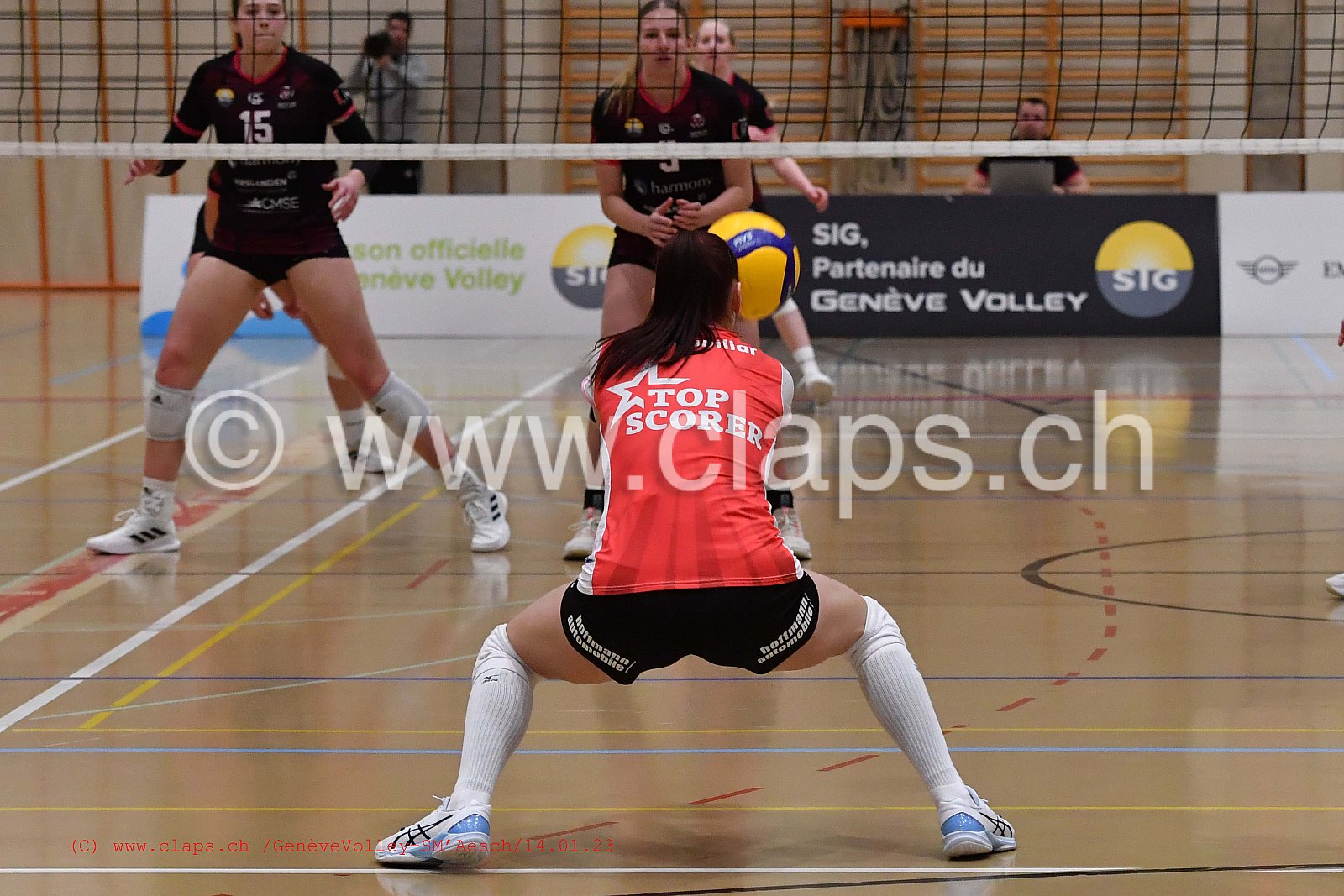 20230114 Genève Volley -SM Aesch
