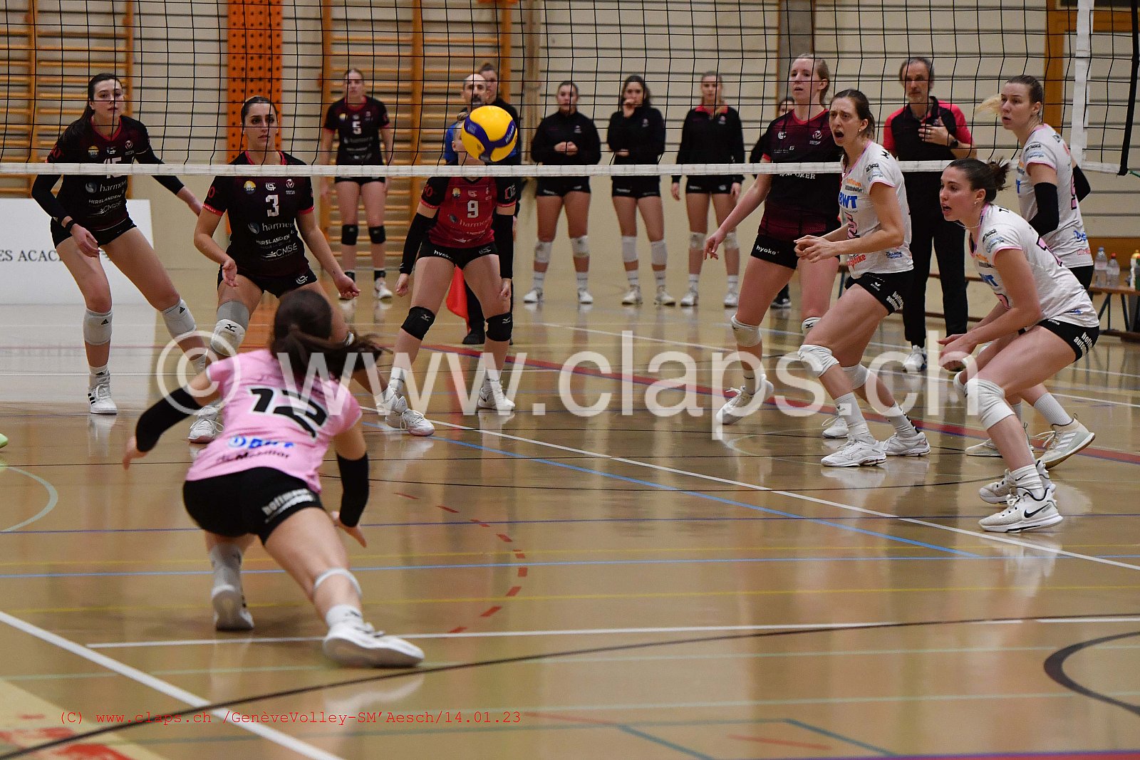 20230114 Genève Volley -SM Aesch