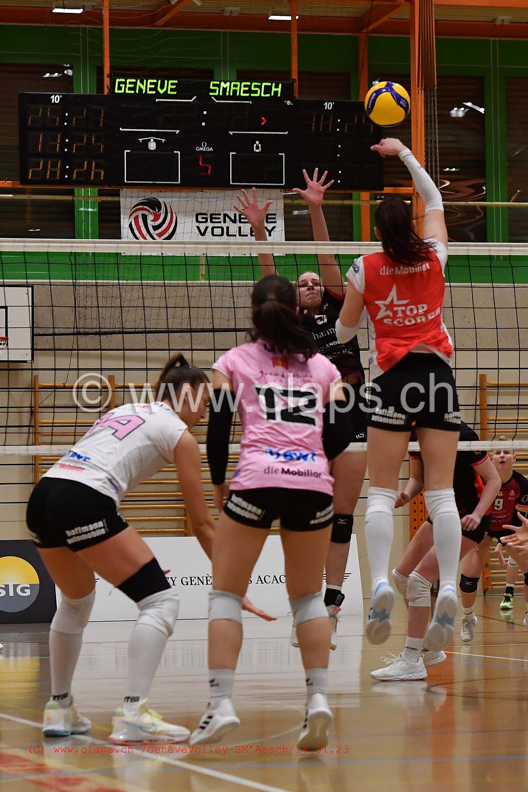 20230114 Genève Volley -SM Aesch