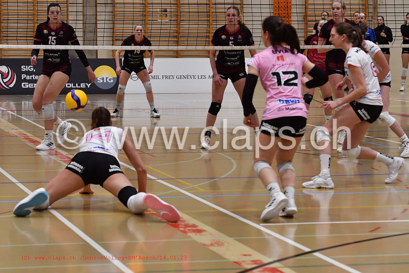 20230114 Genève Volley -SM Aesch