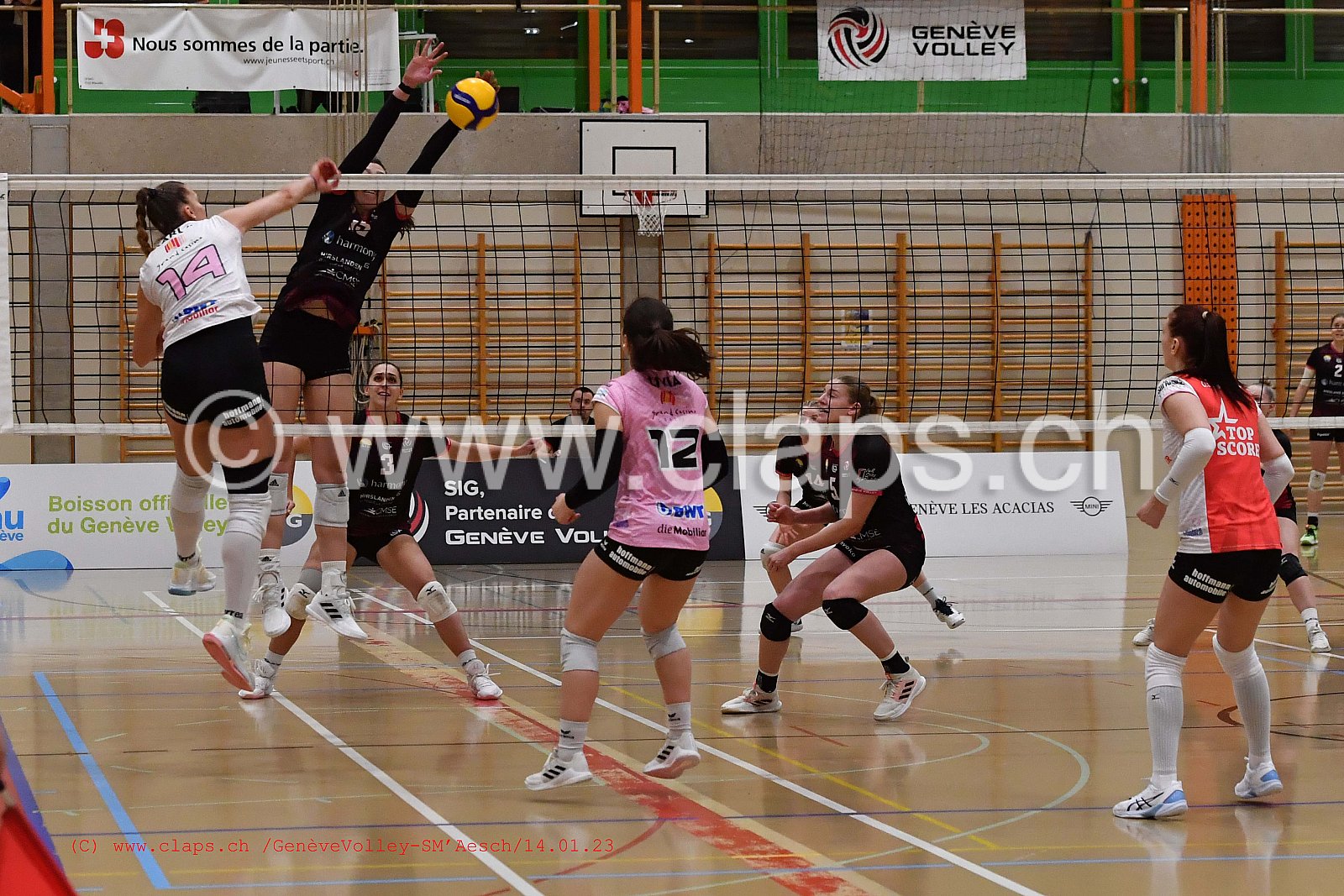 20230114 Genève Volley -SM Aesch
