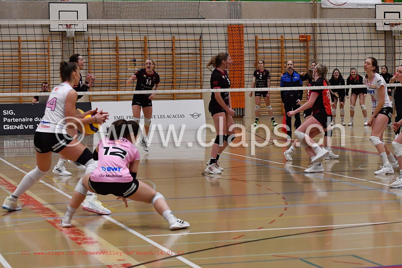 20230114 Genève Volley -SM Aesch