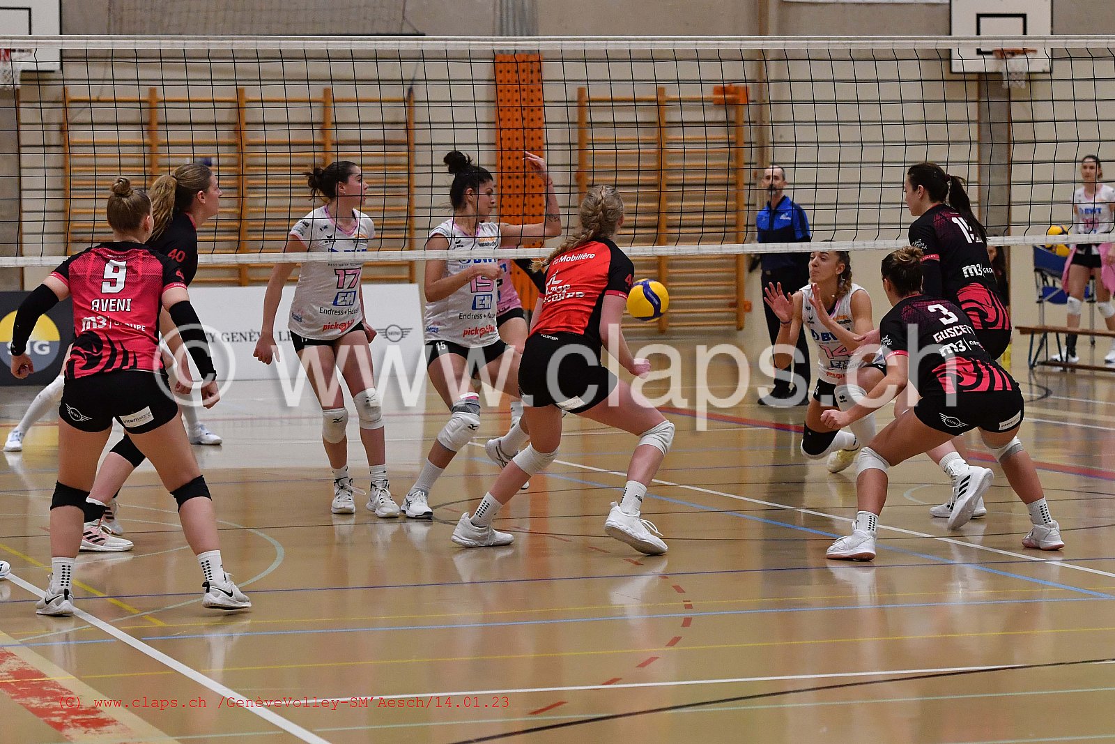 20230114 Genève Volley -SM Aesch