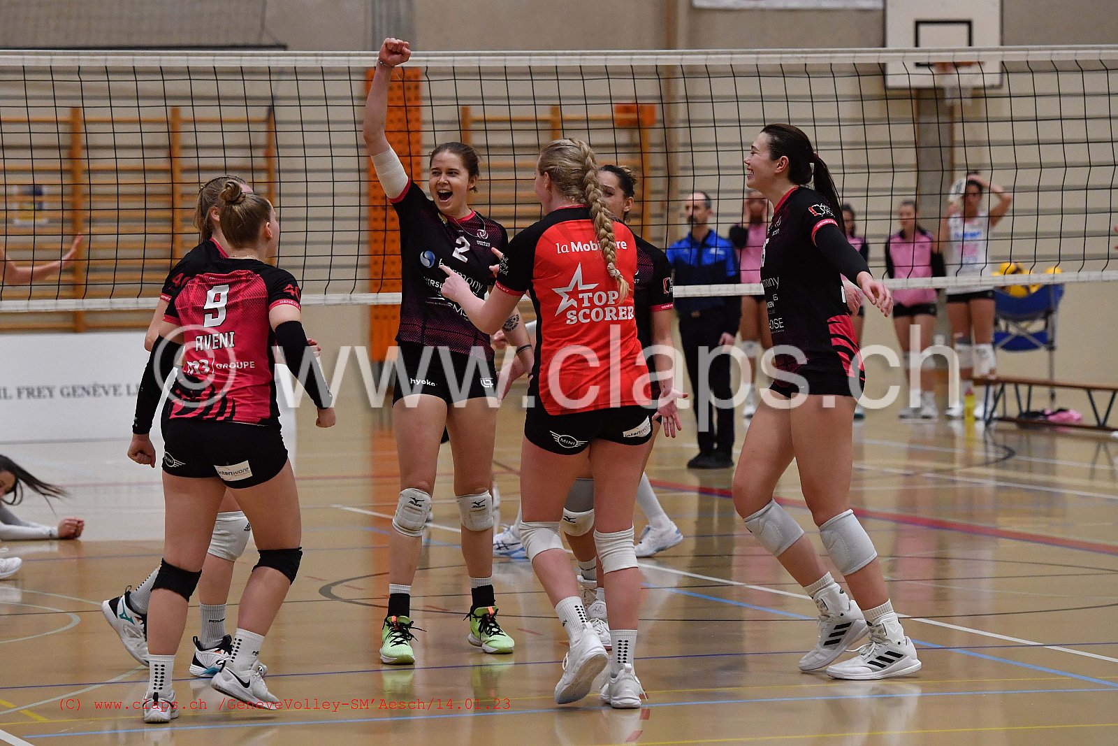 20230114 Genève Volley -SM Aesch