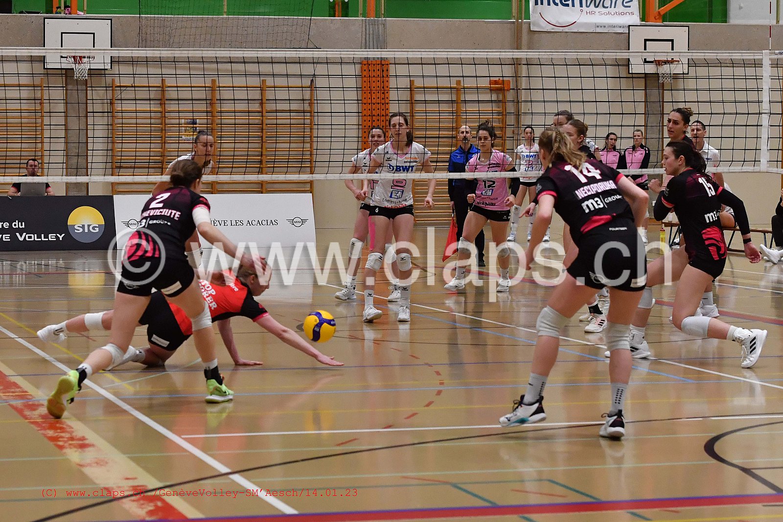 20230114 Genève Volley -SM Aesch