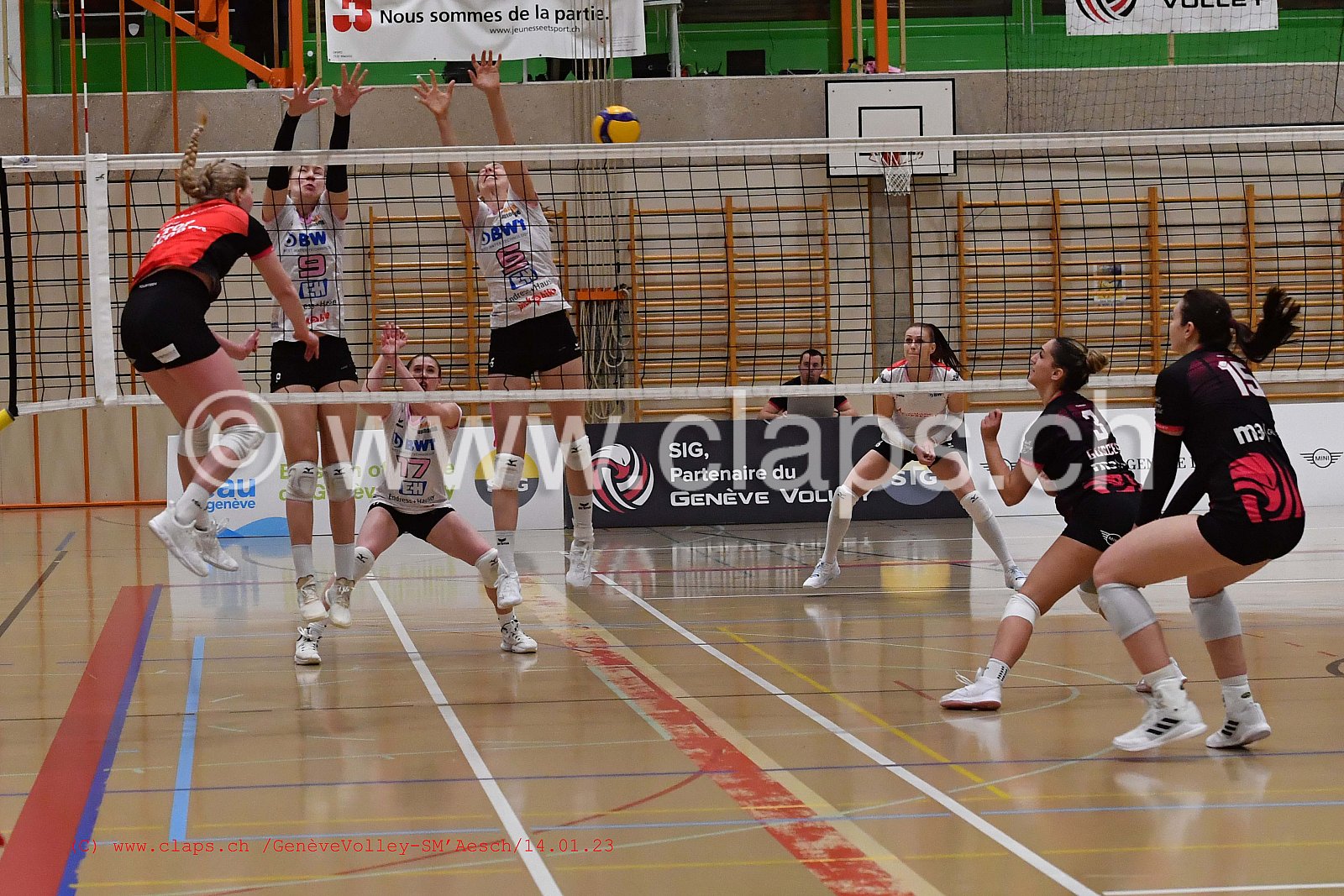20230114 Genève Volley -SM Aesch