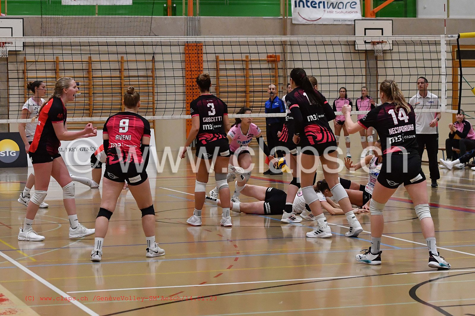 20230114 Genève Volley -SM Aesch