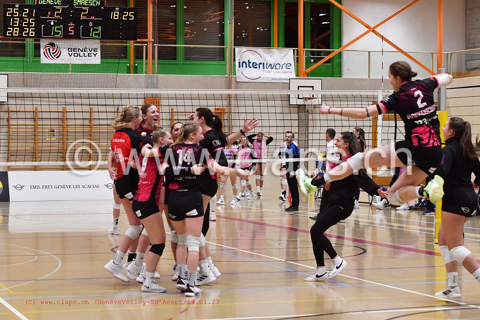 20230114 Genève Volley -SM Aesch