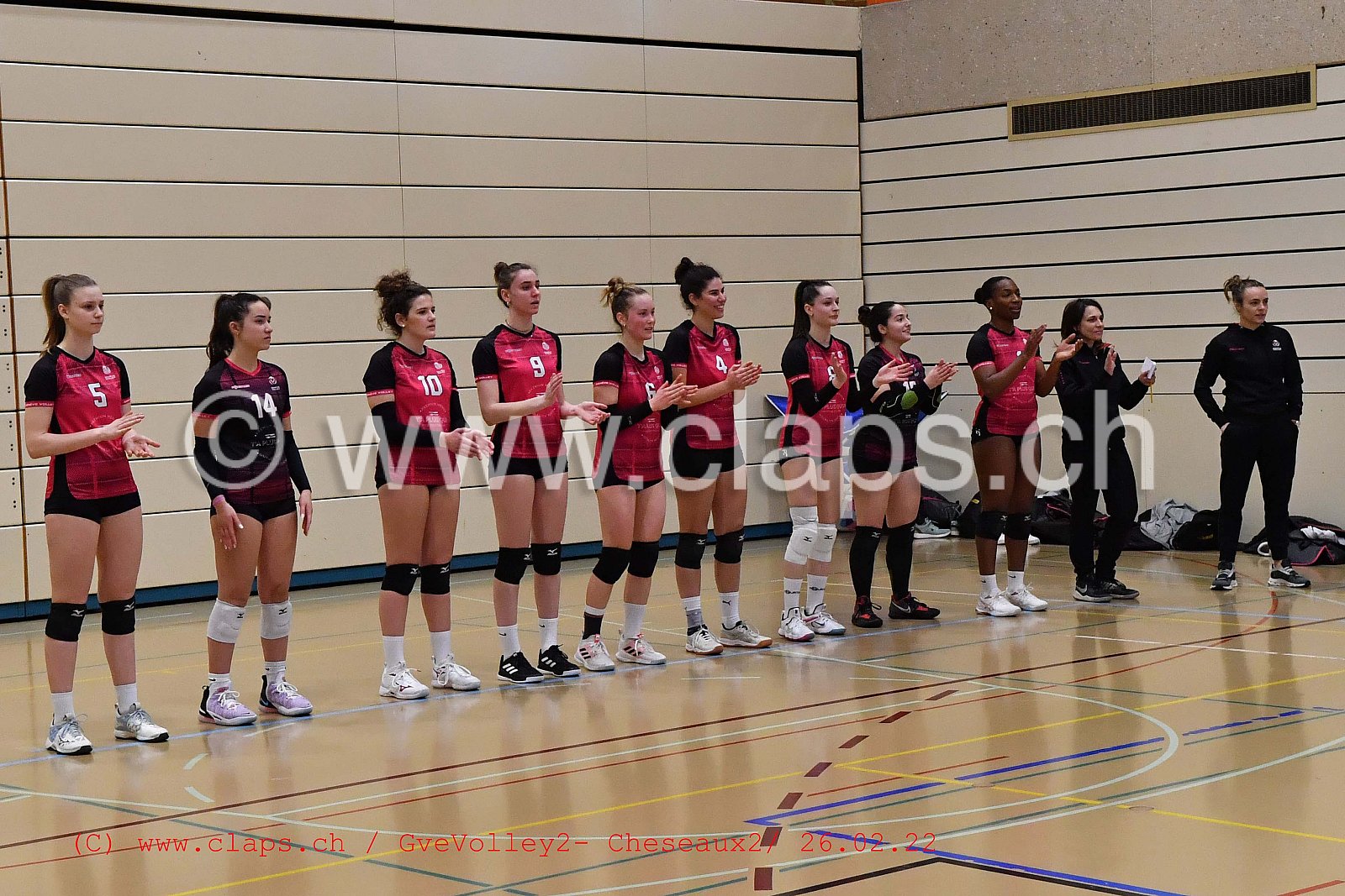 GveVolley 2 - Cheseaux 2 février 2022