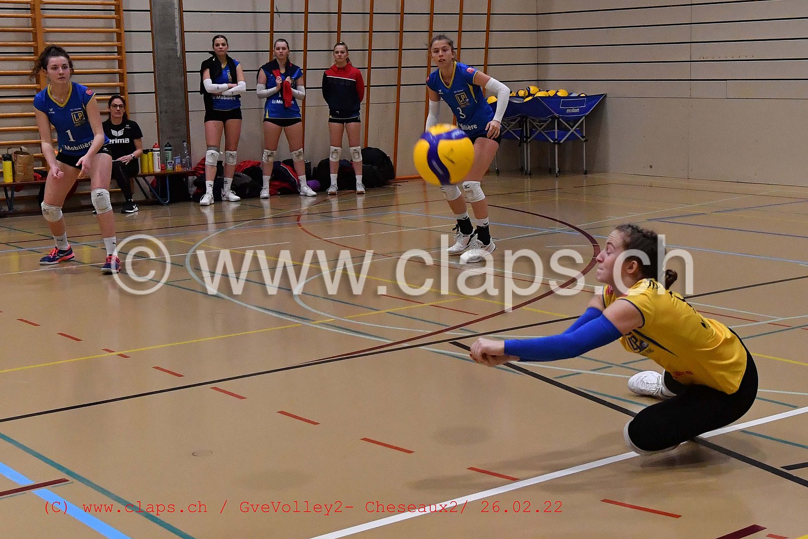 GveVolley 2 - Cheseaux 2 février 2022