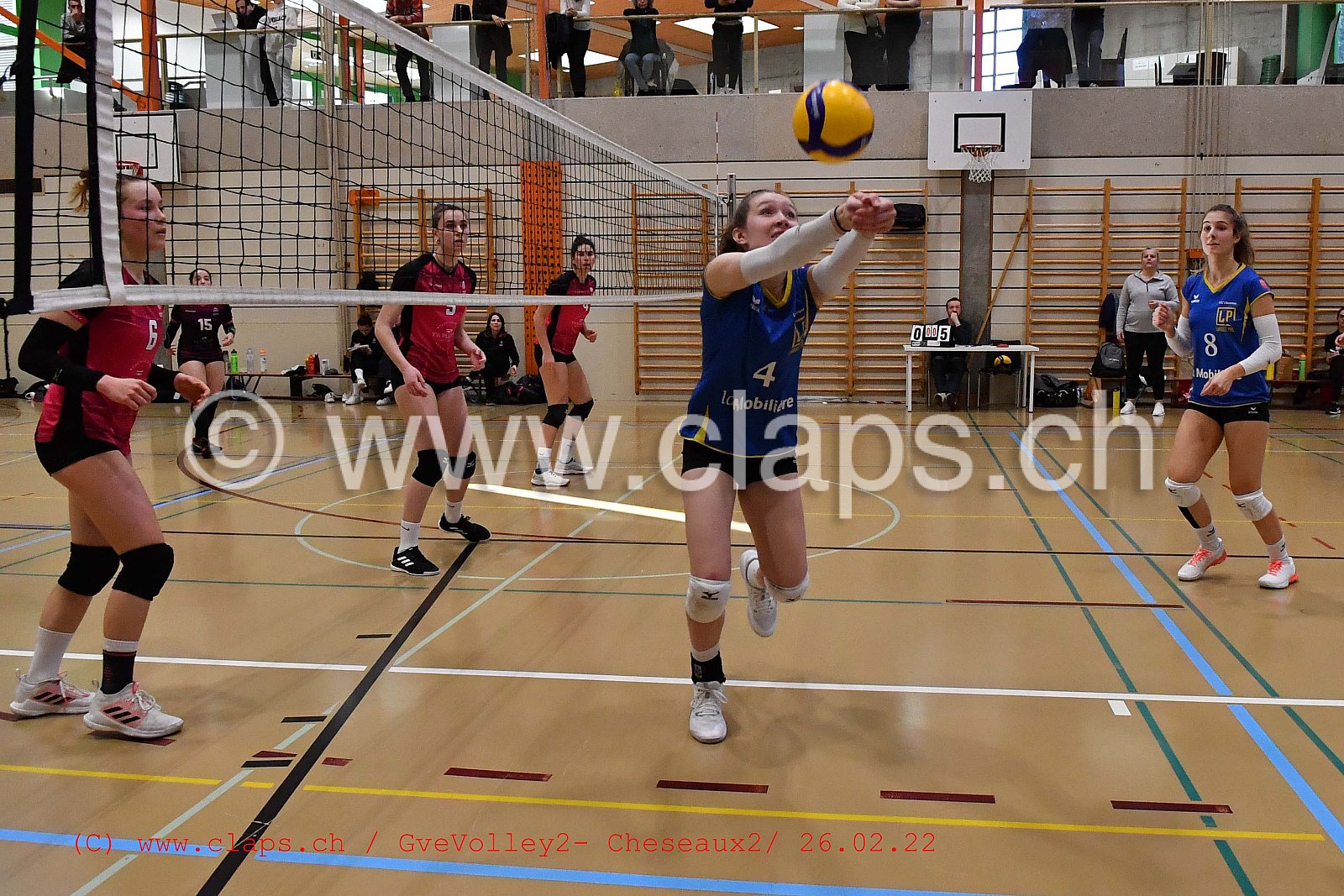 GveVolley 2 - Cheseaux 2 février 2022