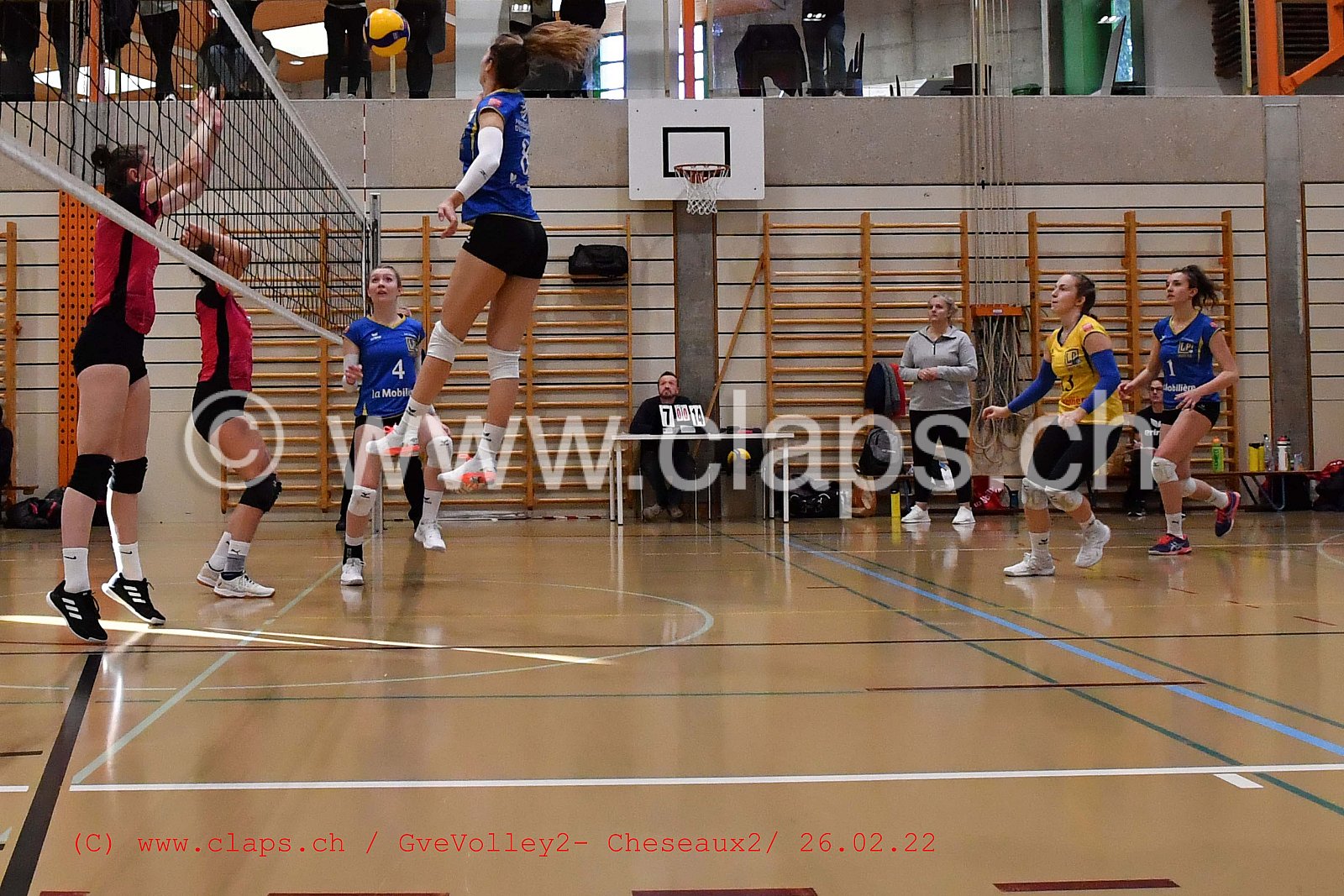 GveVolley 2 - Cheseaux 2 février 2022